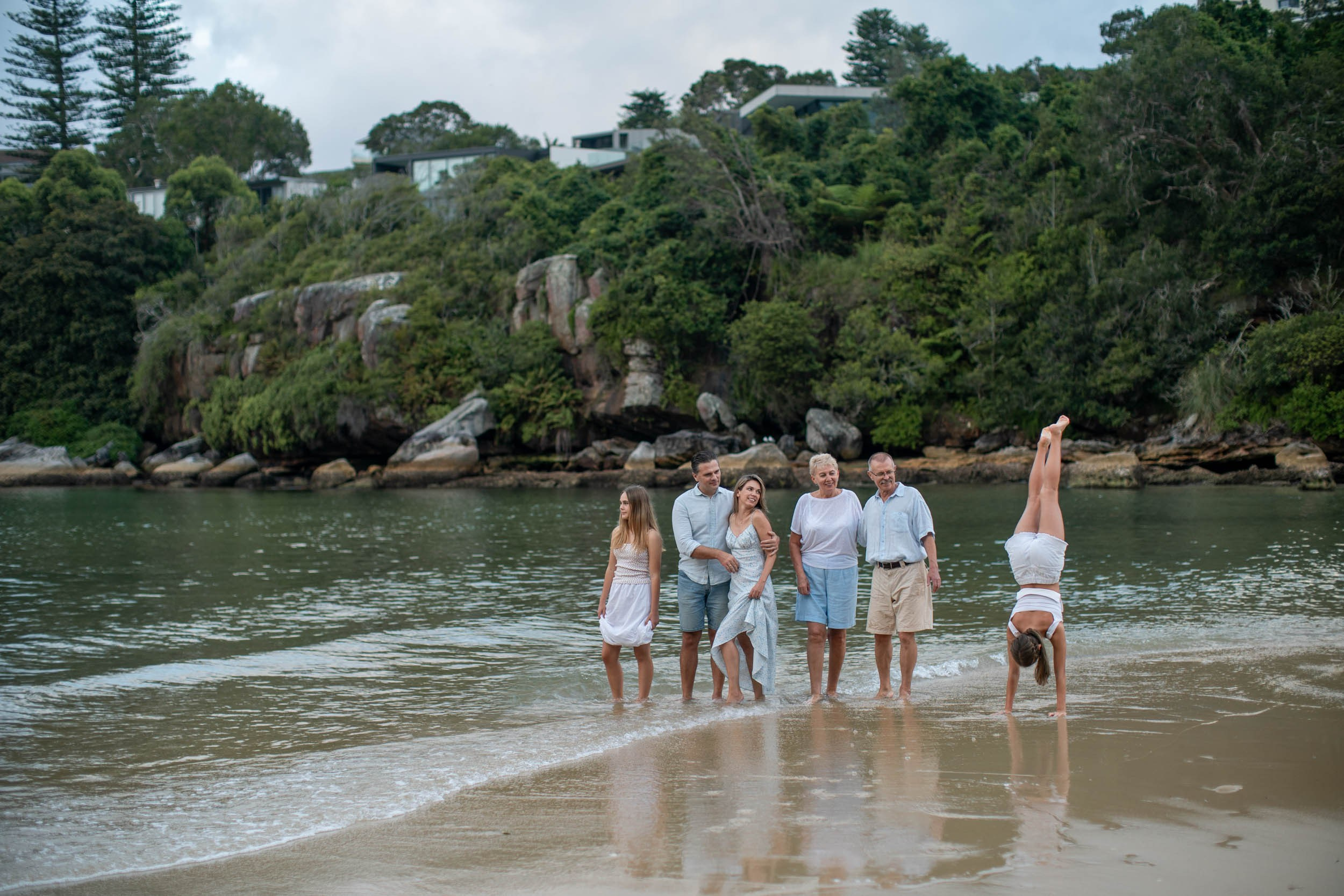 Extended Family Photography in Sydney, Manly. Portrait photographer