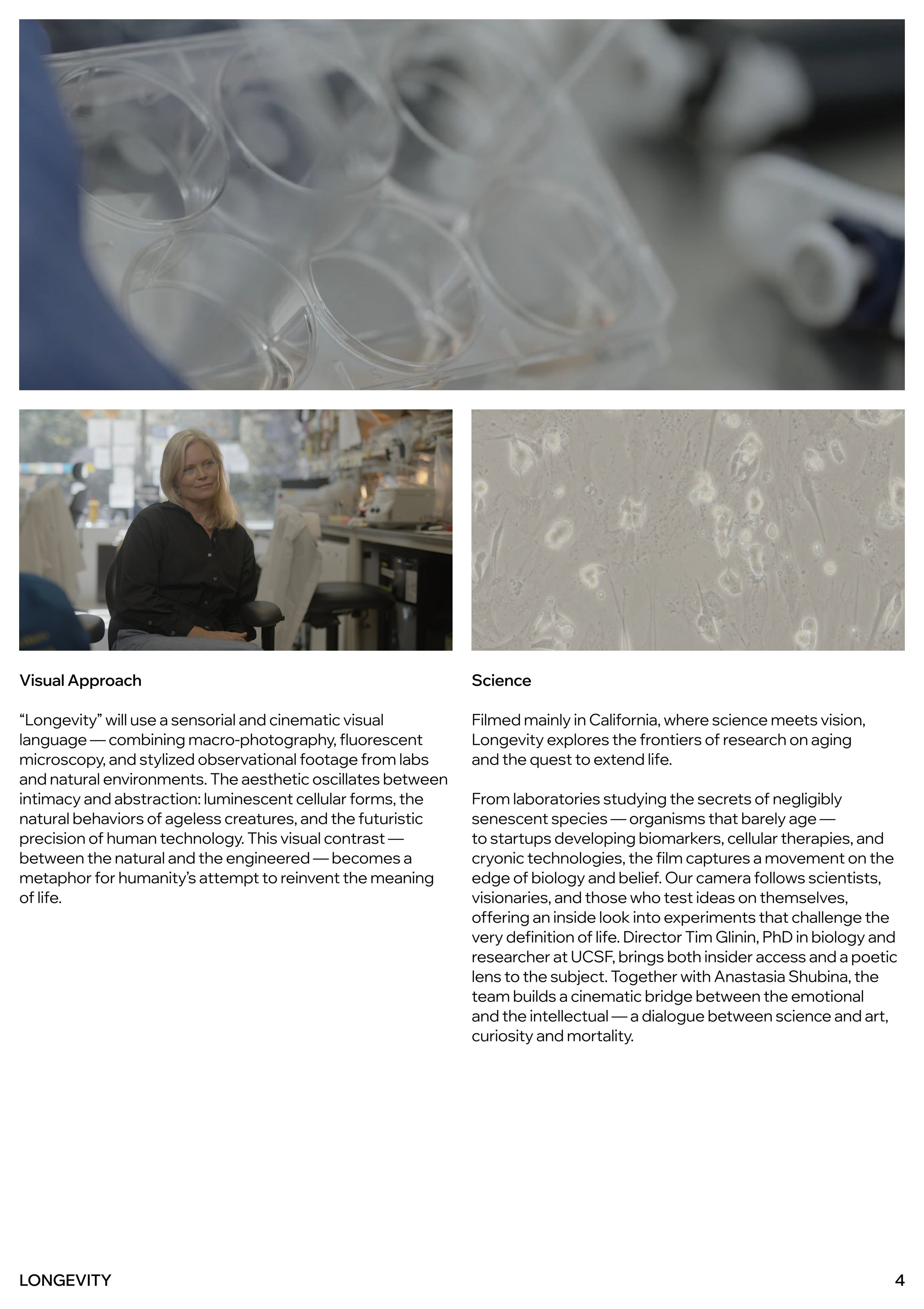 Longevity. Singularity Film