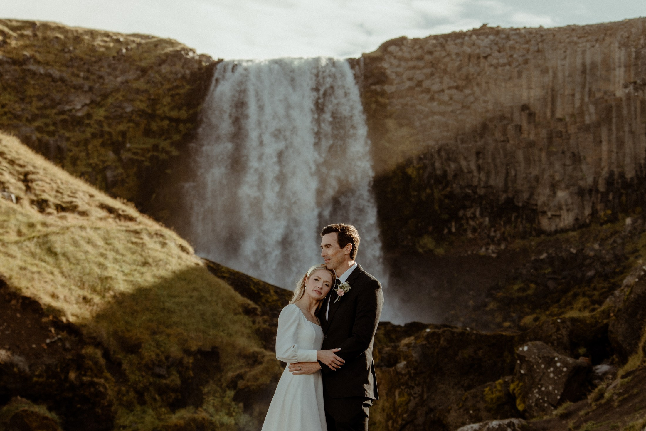 Iceland elopement at Budir Black Church | Snæfellsnes wedding by Iceland elopement photographer & videographer. Iceland elopement photographer & videographer