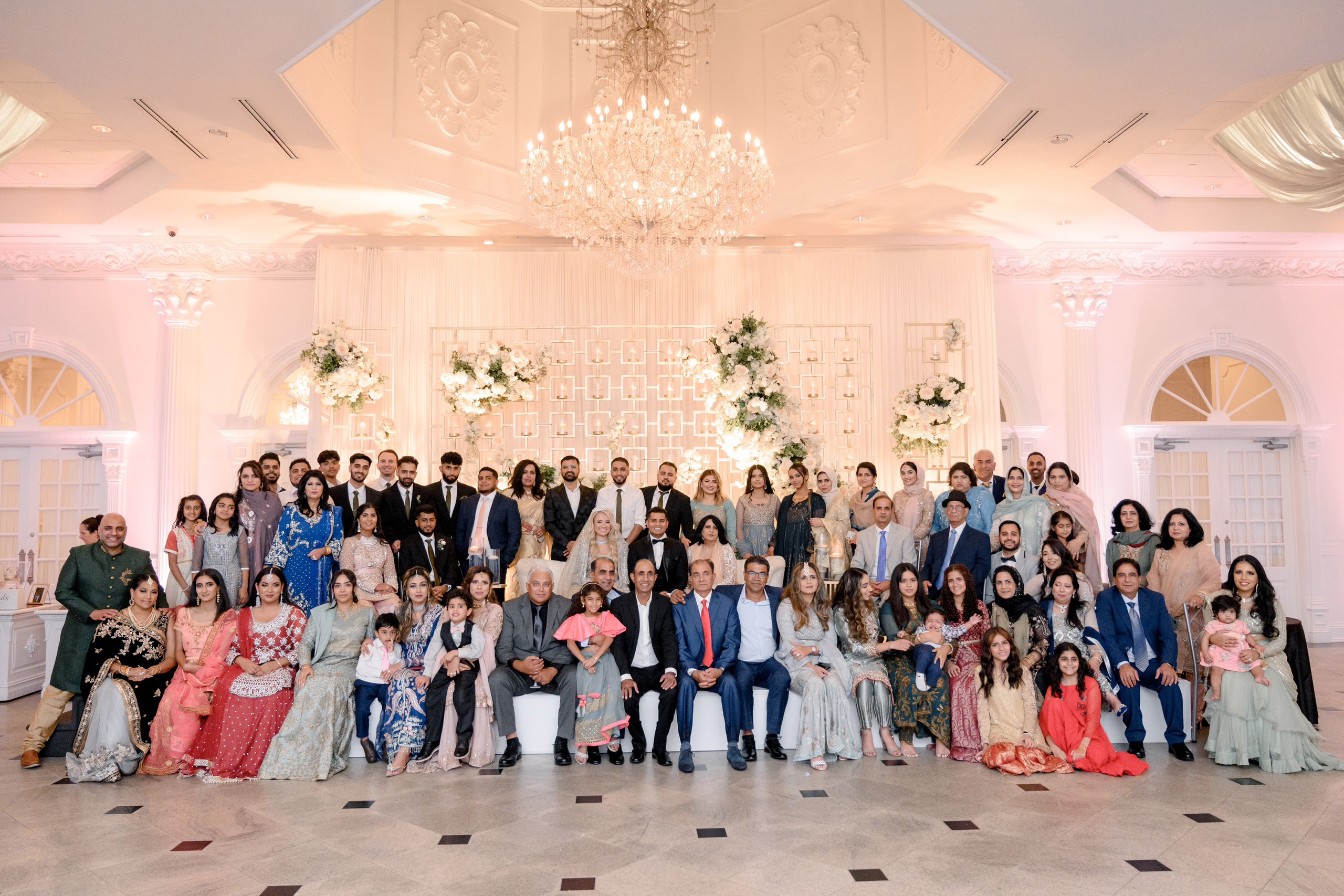 a group of people posing for a picture