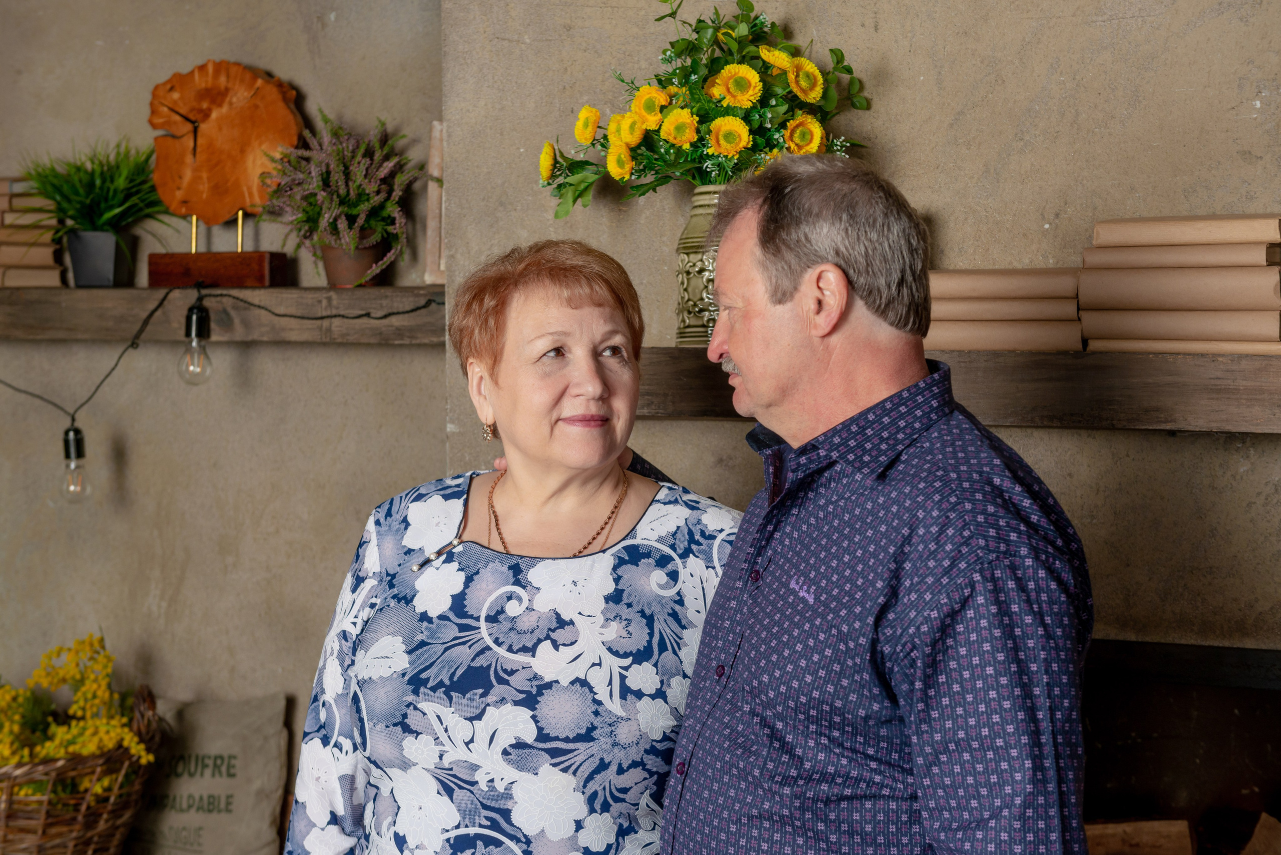 Photosession of a married couple in the studio. FOTÓGRAFO MÉXICO QUINTANA ROO