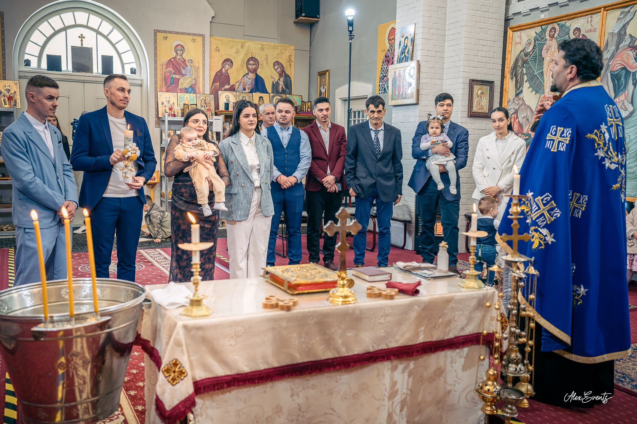 Baptism Photographer Vejle | Orthodox Christianity Denmark | AlexEvents. Alex Events Photographer / Videographer in Denmark Horsens, Vejle, Odense, Aarhus. Wedding, Baptism, Photo Studio