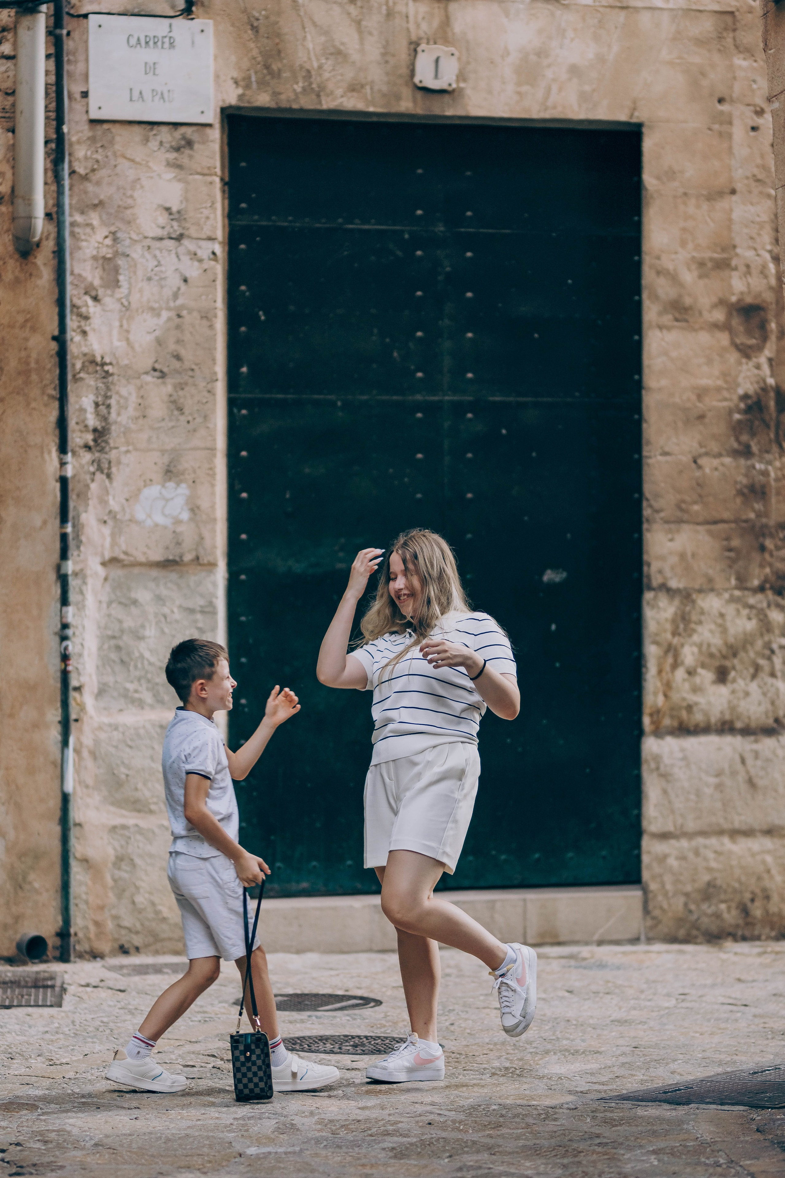 Sister and Bro. Photographer in Mallorca