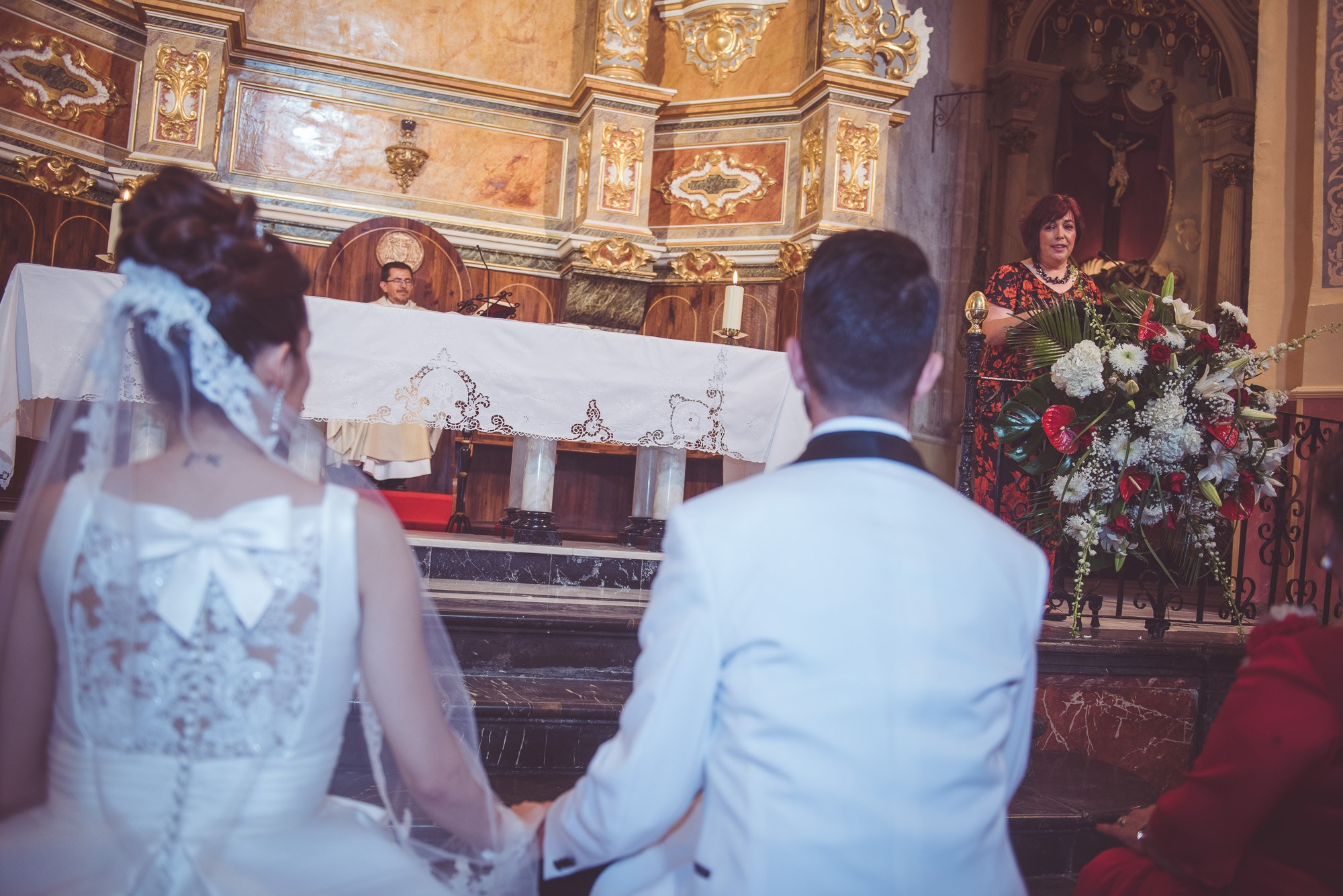 Boda de Héctor y Sheila · Templo del Salvador, Requena · Javier Poveda