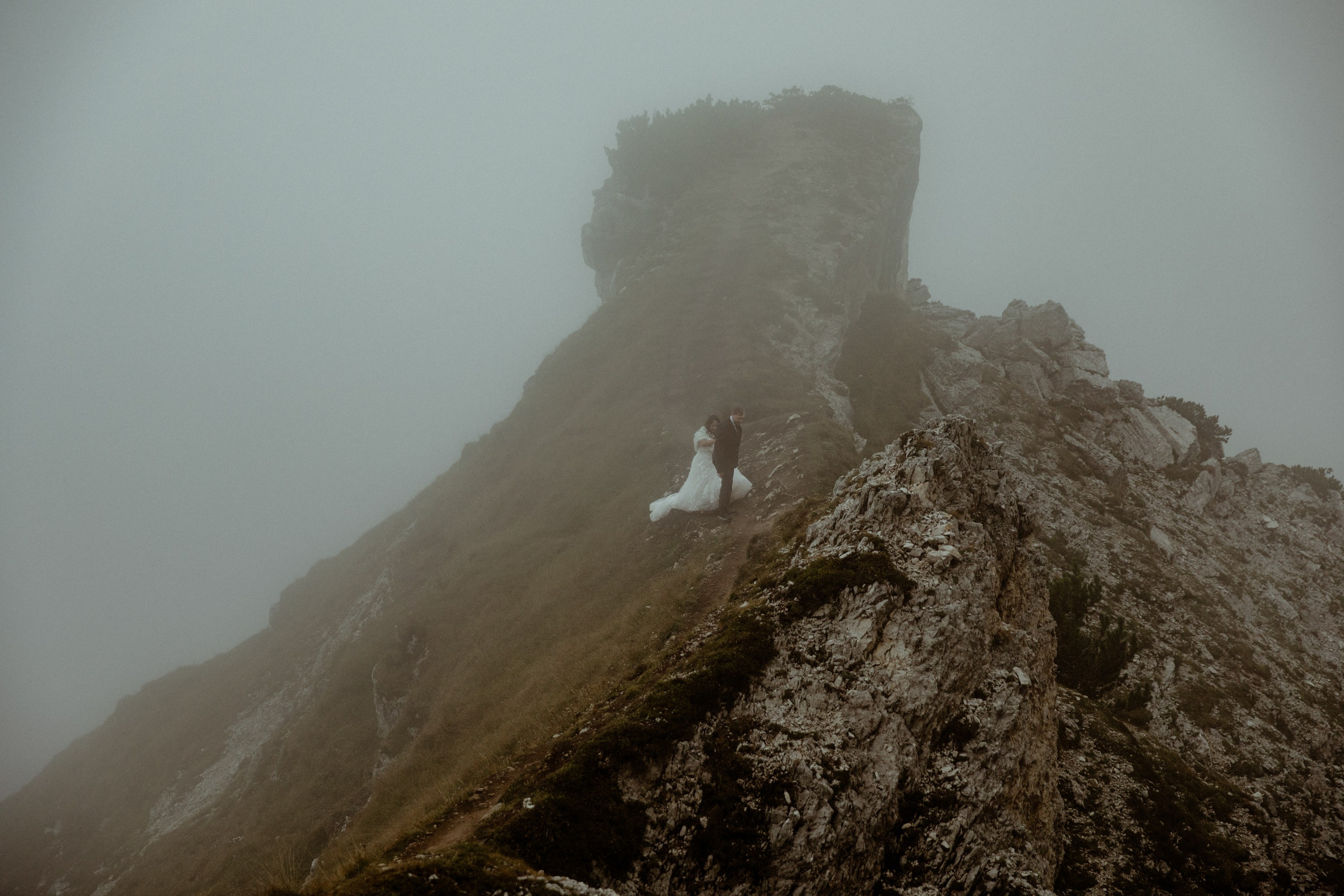 Secret Dolomites elopement at Lago di Braies & Cadini di Misurina | Best place to elope in Italy. Iceland elopement photographer & videographer