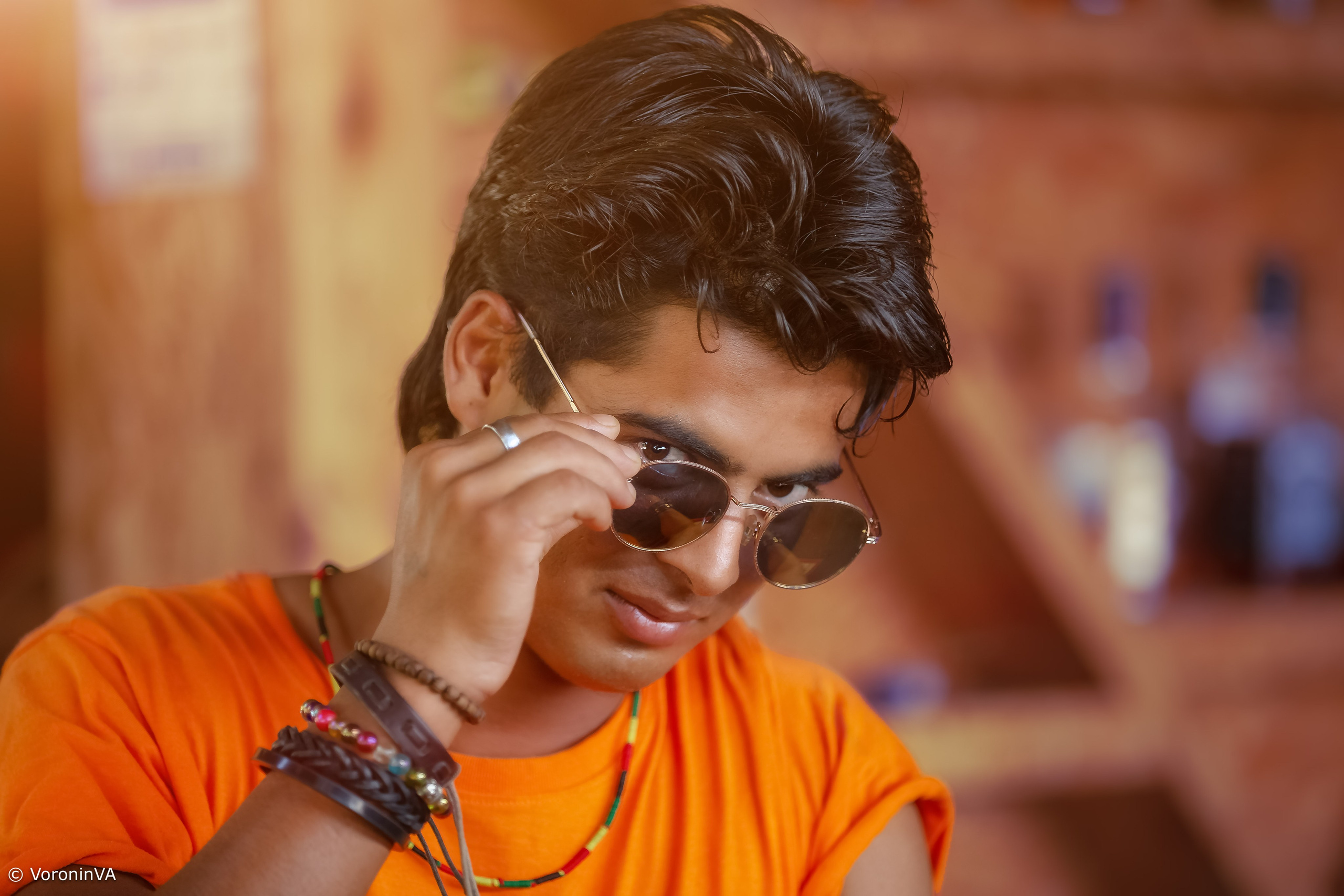 Men’s portrait. Photographer St. Augustine