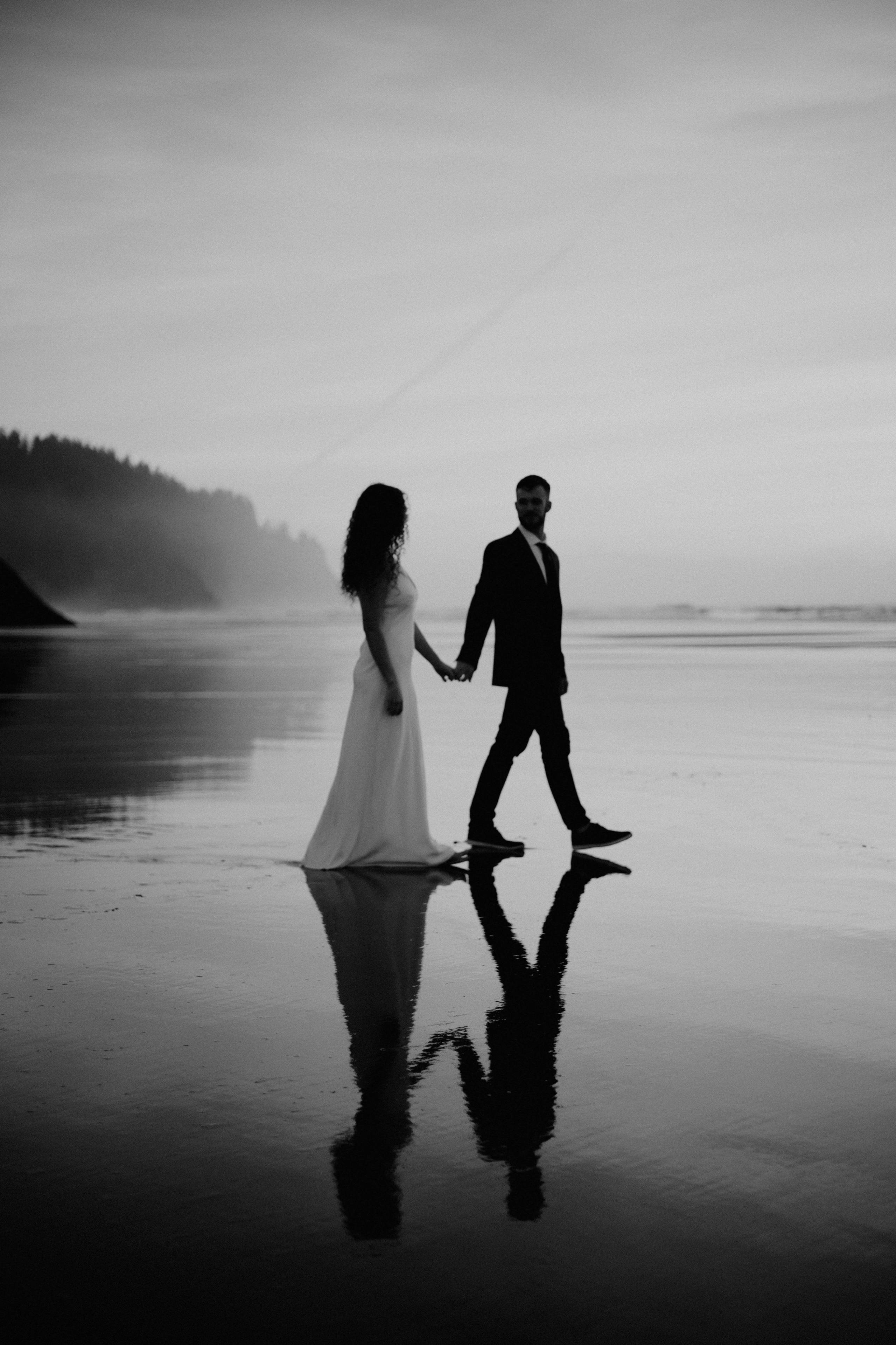 Engagement Photography at Cannon Beach, Oregon Coast | Portland, Seattle, Bend, & Oregon Coast Photographer | Georgy Shishkin. Capturing Love in the Heart of the Pacific Northwes