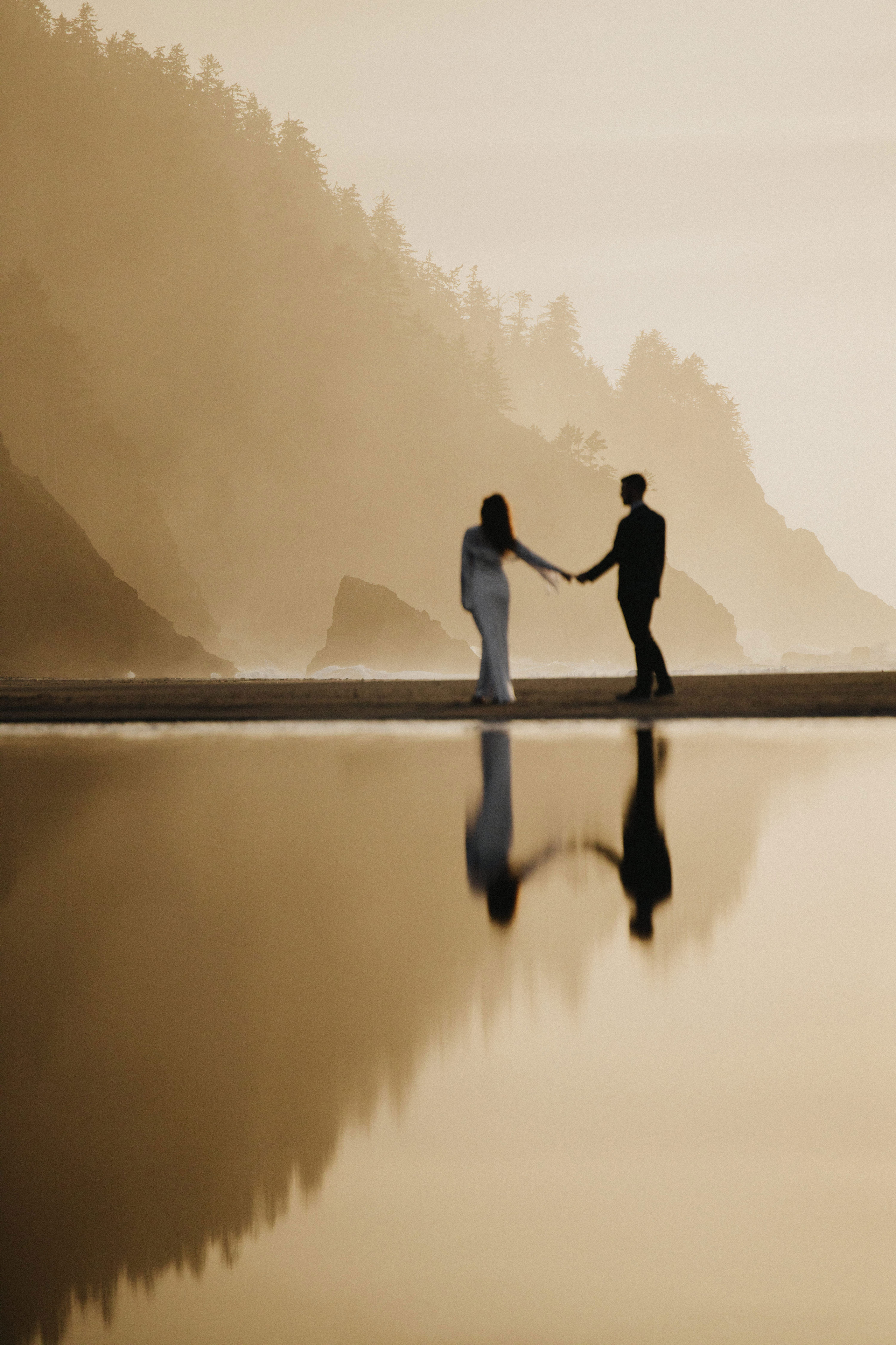 Engagement Photography at Cannon Beach, Oregon Coast | Portland, Seattle, Bend, & Oregon Coast Photographer | Georgy Shishkin. Capturing Love in the Heart of the Pacific Northwes