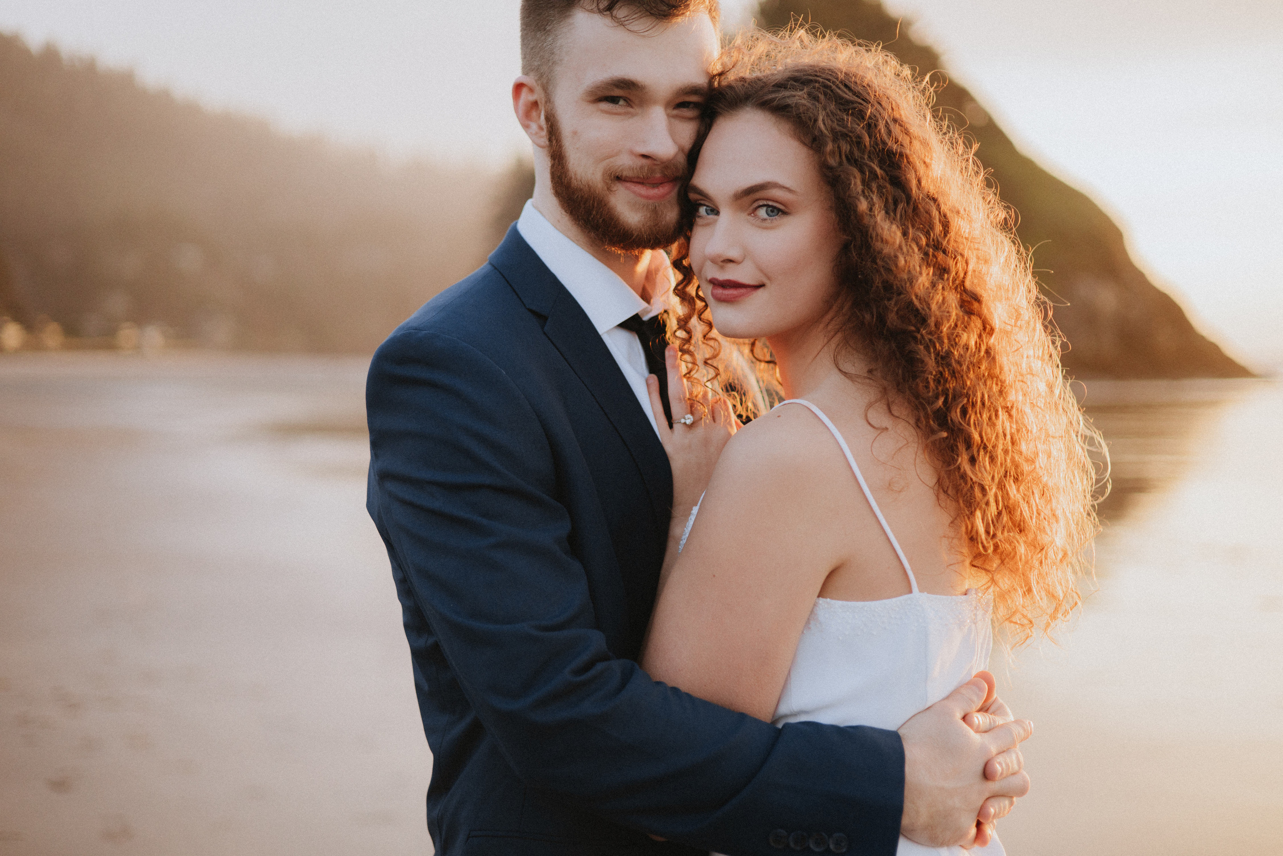 Engagement Photography at Cannon Beach, Oregon Coast | Portland, Seattle, Bend, & Oregon Coast Photographer | Georgy Shishkin. Capturing Love in the Heart of the Pacific Northwes