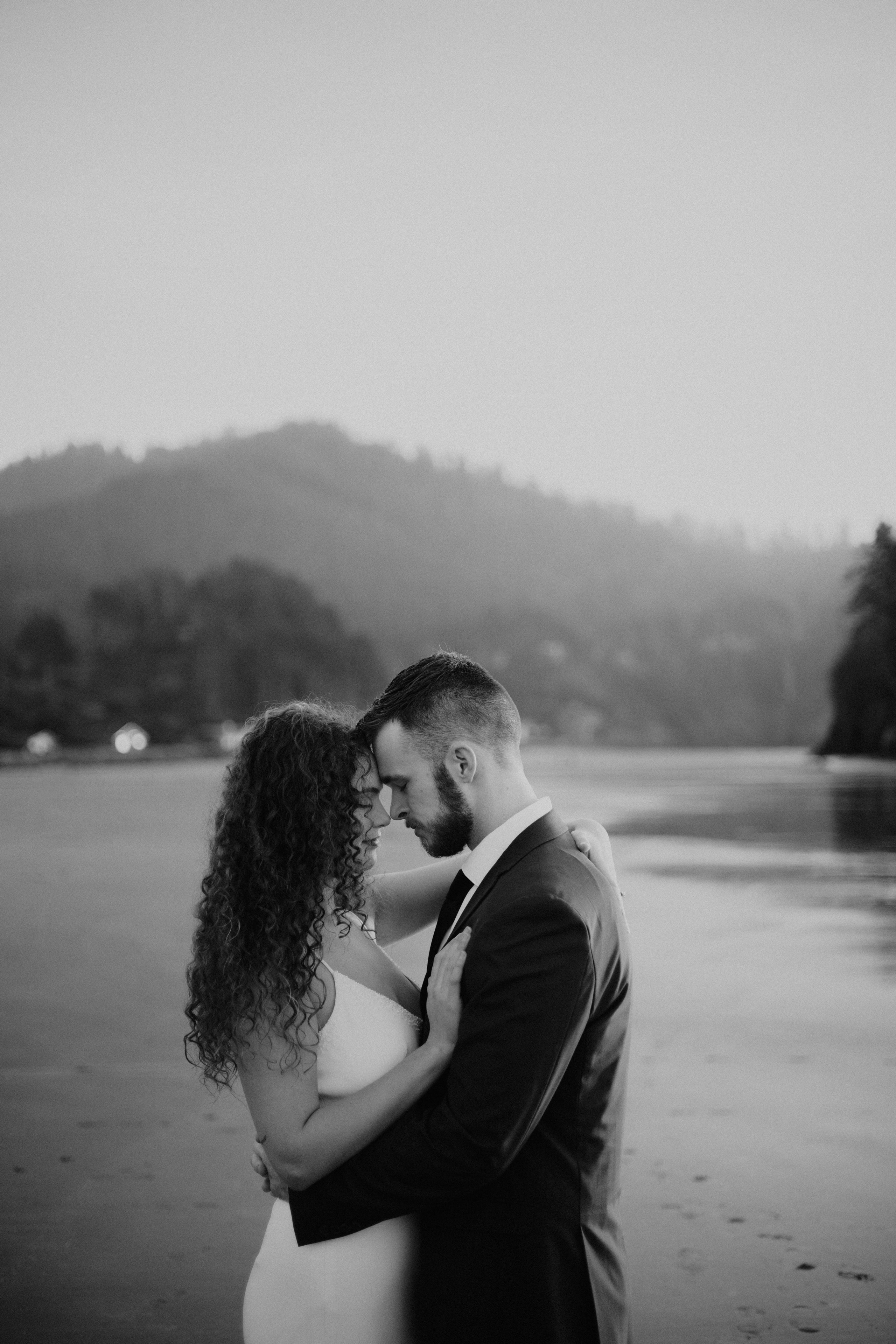 Engagement Photography at Cannon Beach, Oregon Coast | Portland, Seattle, Bend, & Oregon Coast Photographer | Georgy Shishkin. Capturing Love in the Heart of the Pacific Northwes