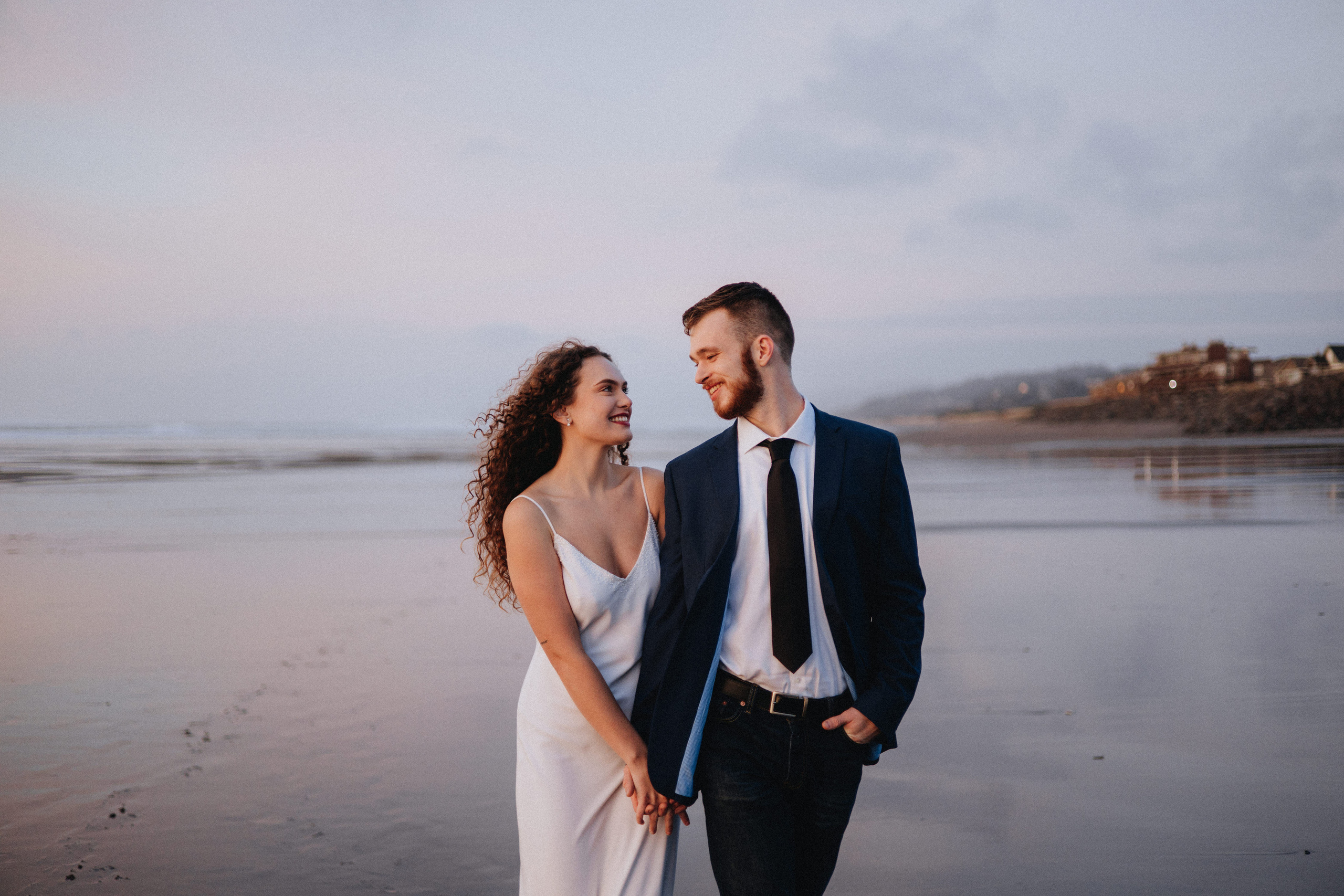 Engagement Photography at Cannon Beach, Oregon Coast | Portland, Seattle, Bend, & Oregon Coast Photographer | Georgy Shishkin. Capturing Love in the Heart of the Pacific Northwes
