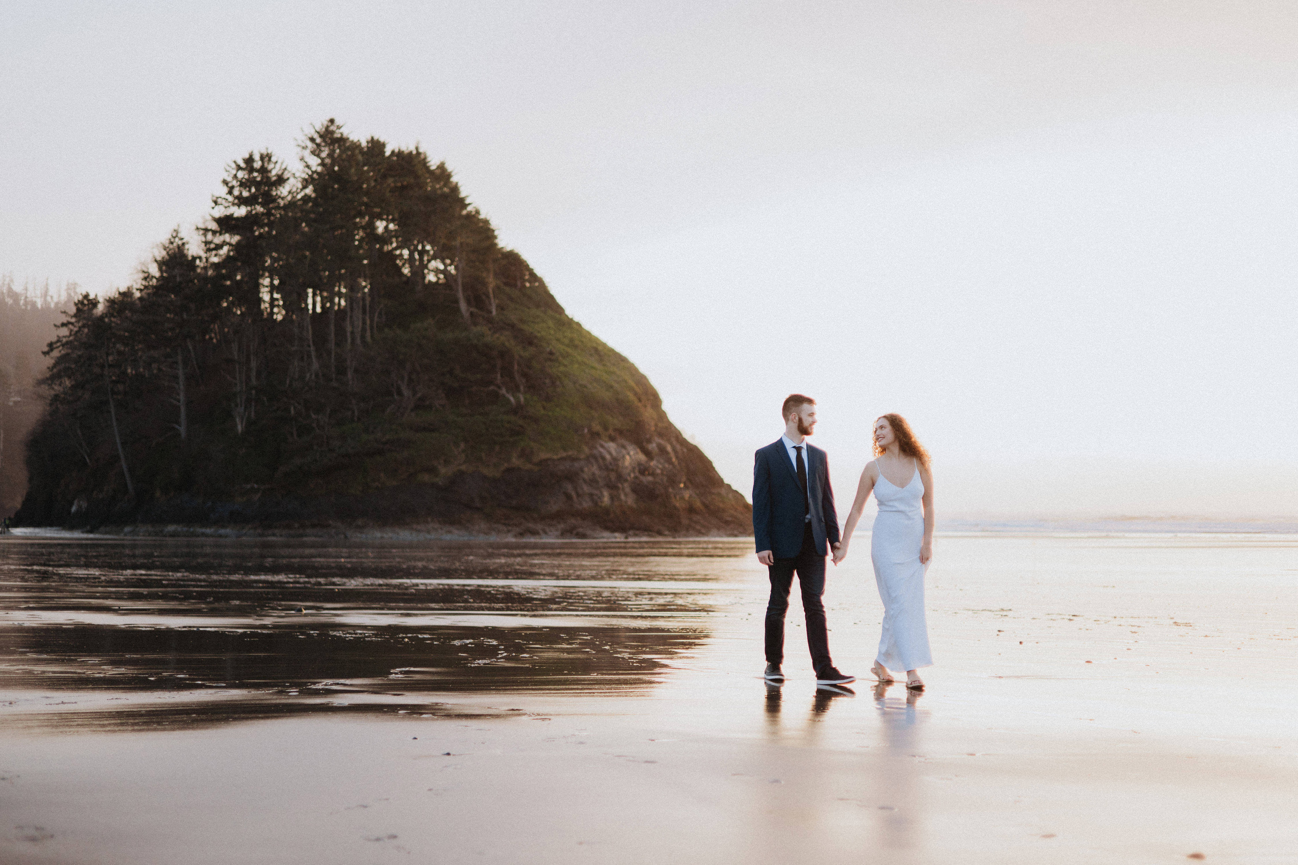 Engagement Photography at Cannon Beach, Oregon Coast | Portland, Seattle, Bend, & Oregon Coast Photographer | Georgy Shishkin. Capturing Love in the Heart of the Pacific Northwes