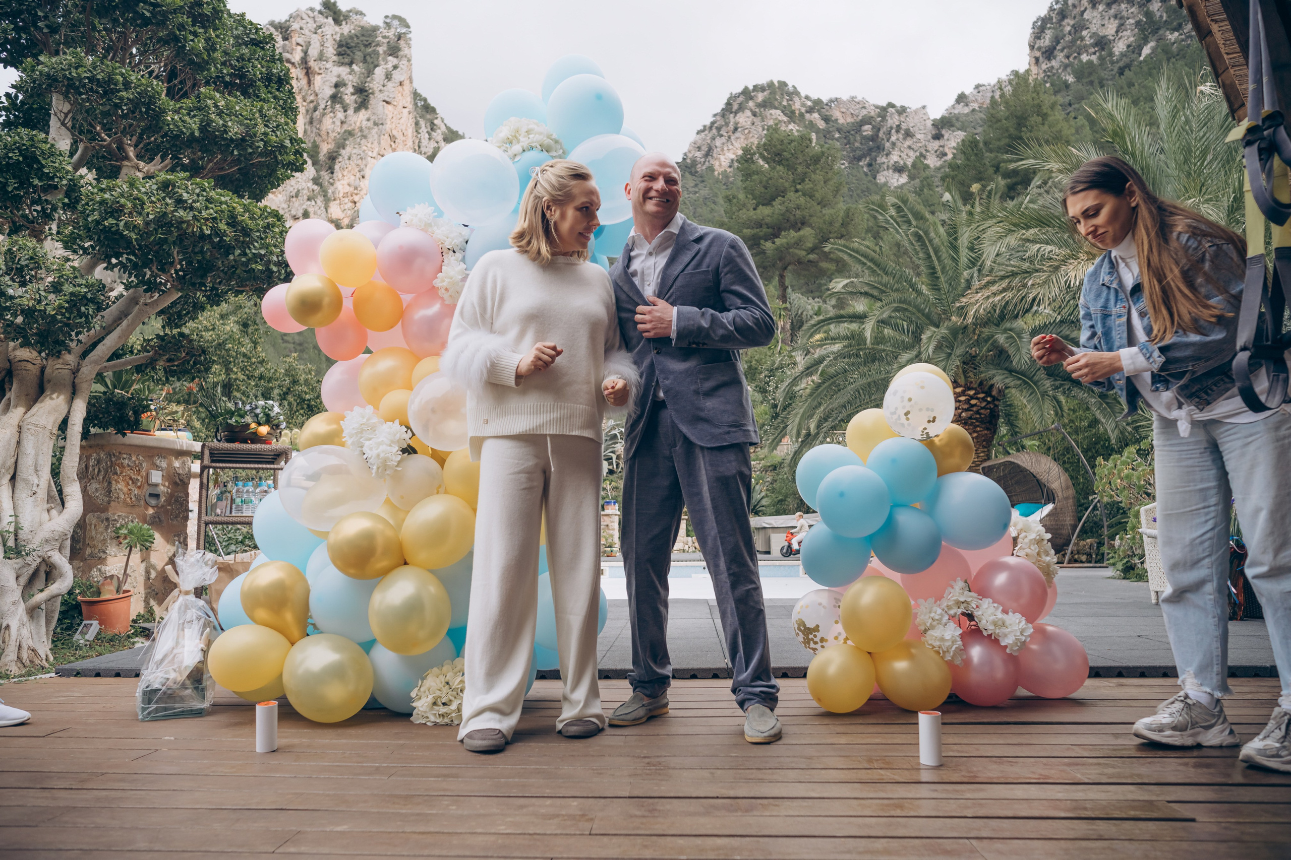 Gender party. Photographer in Mallorca