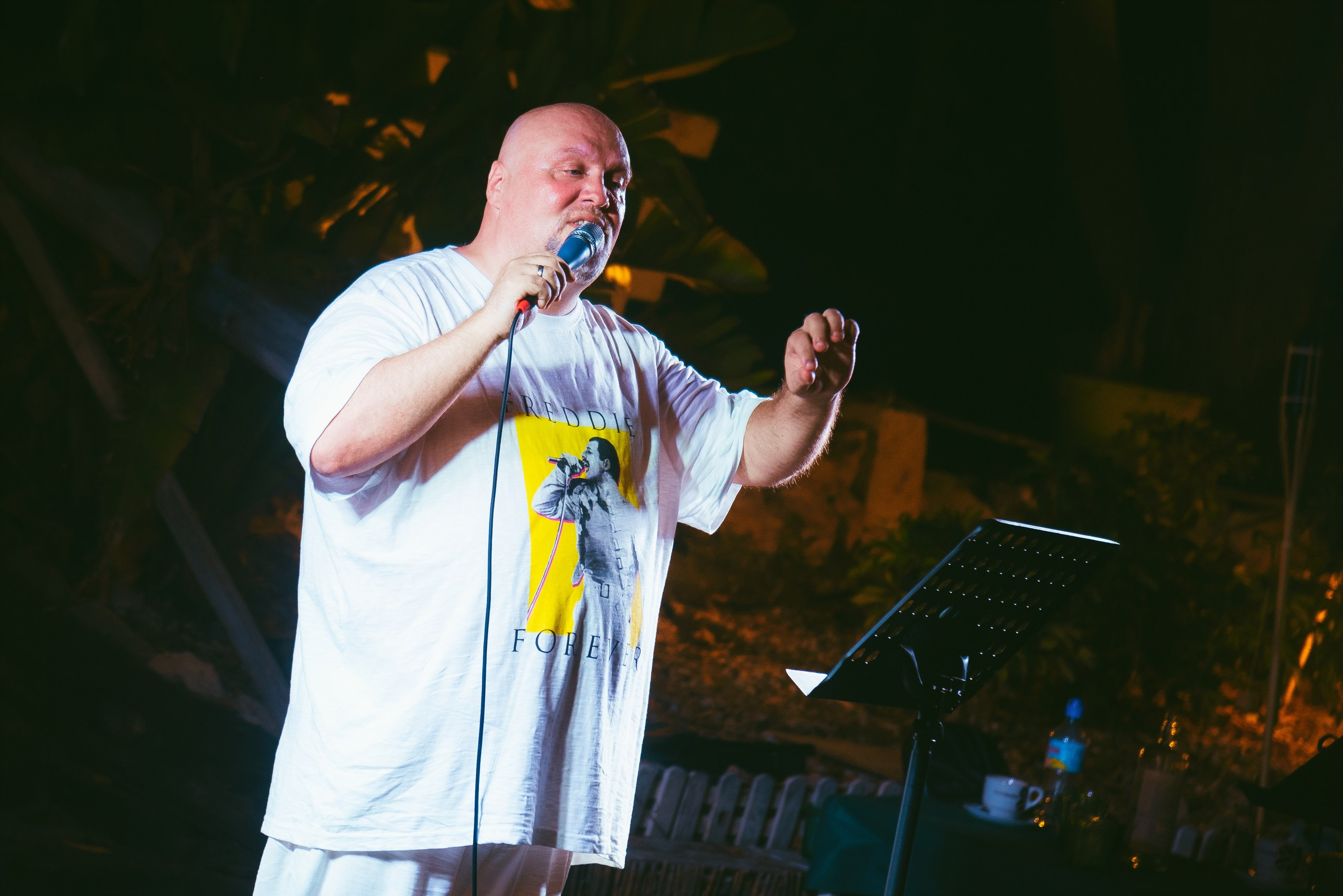 Photo report from a creative evening at the El Bosque Animado restaurant, Torrevieja