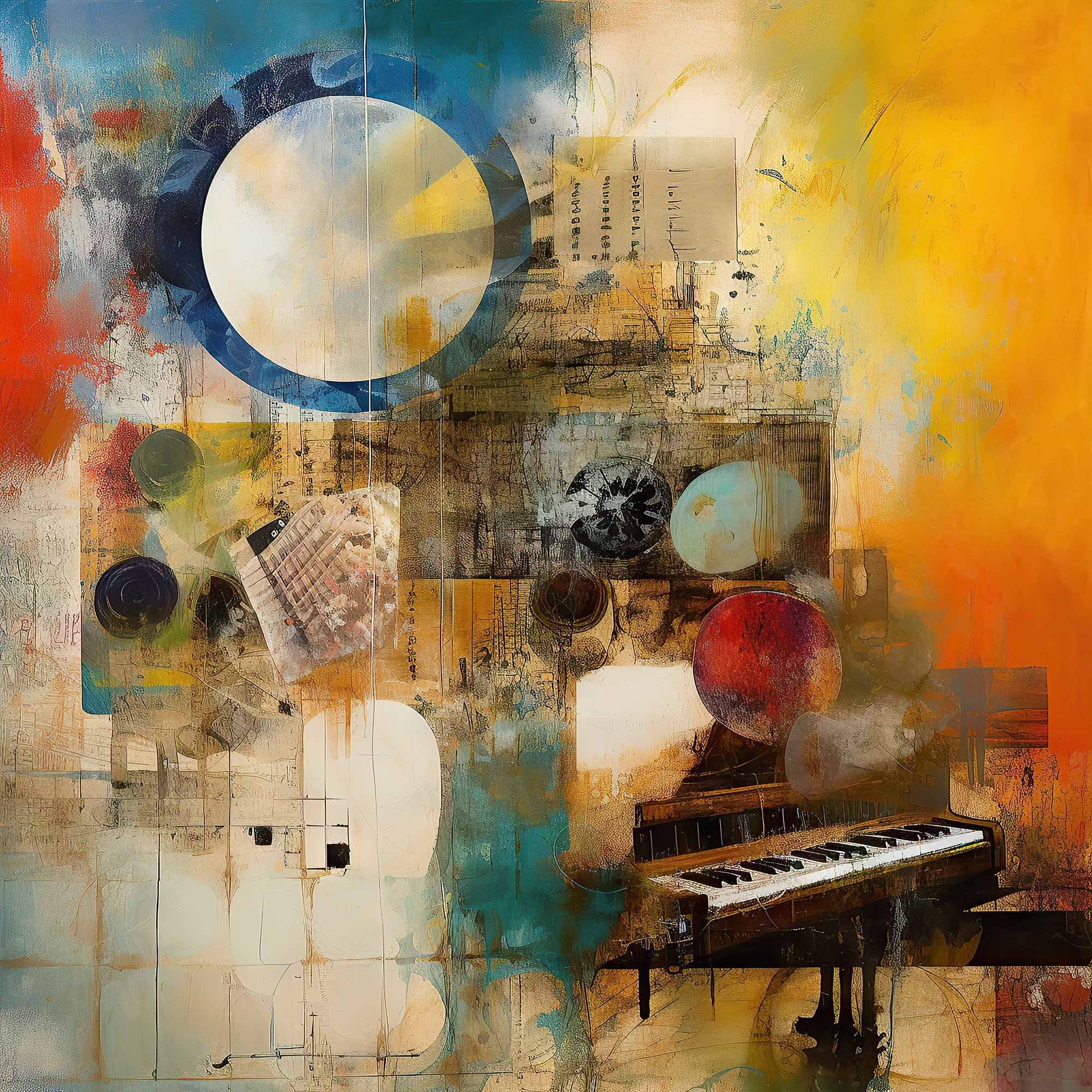 Artwork #18 from the collection “Music of the soul”