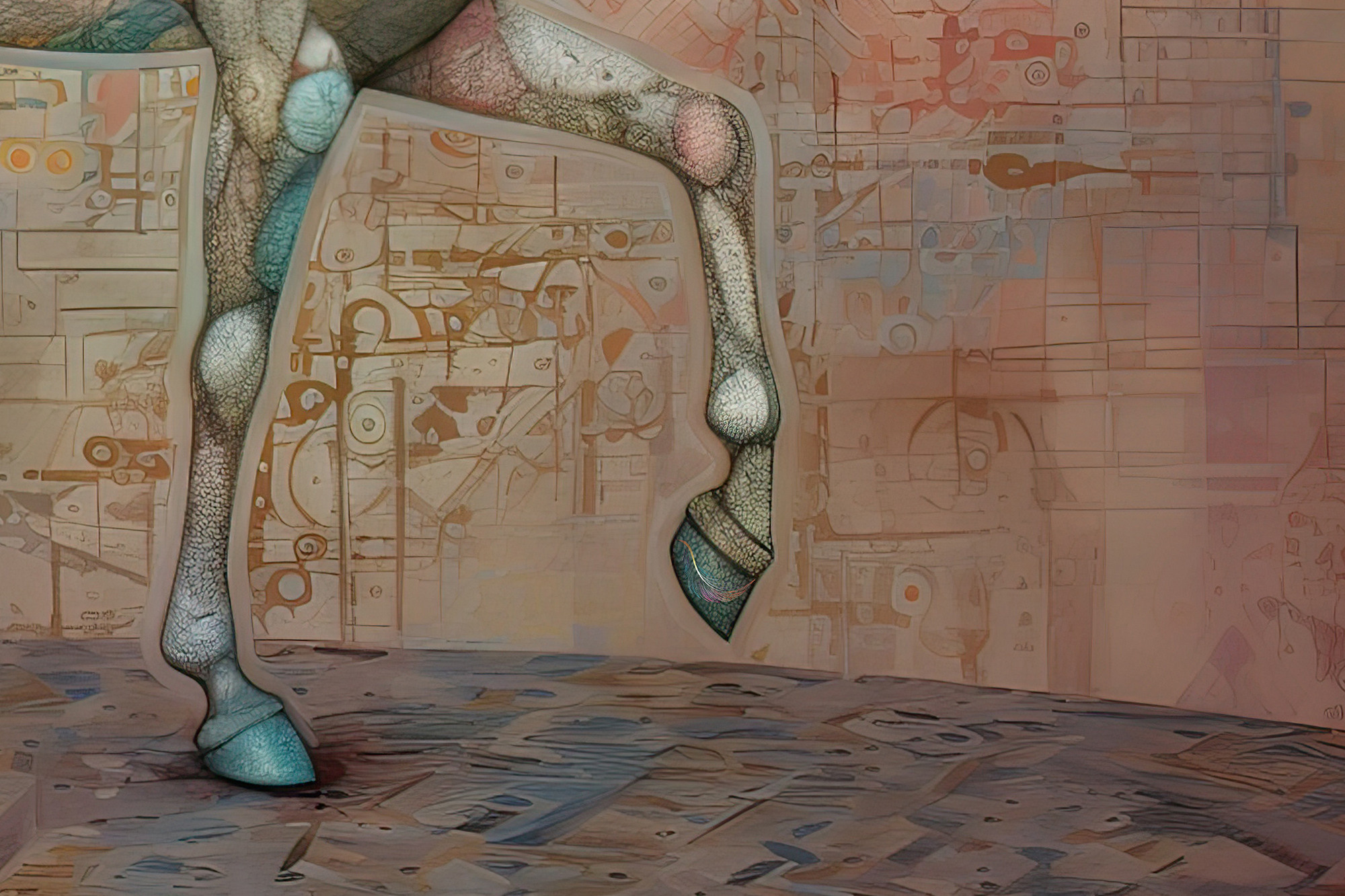 Horse Collection Sacred Animals Artwork #24 Lolly Shine. Lolly Shine. Contemporary digital artist