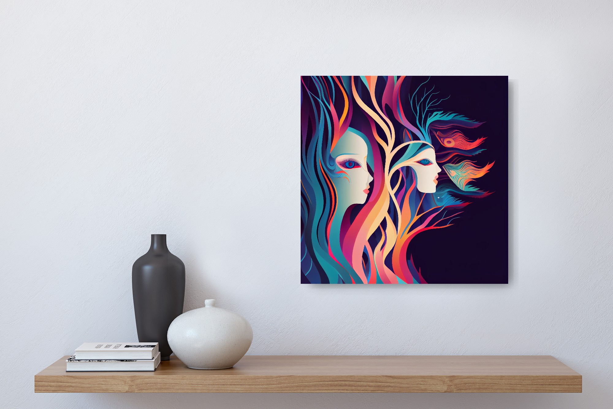 Abstract surrealism Collection WOMAN’S FANTASY artwork #5 Lolly Shine. Lolly Shine. Contemporary digital artist
