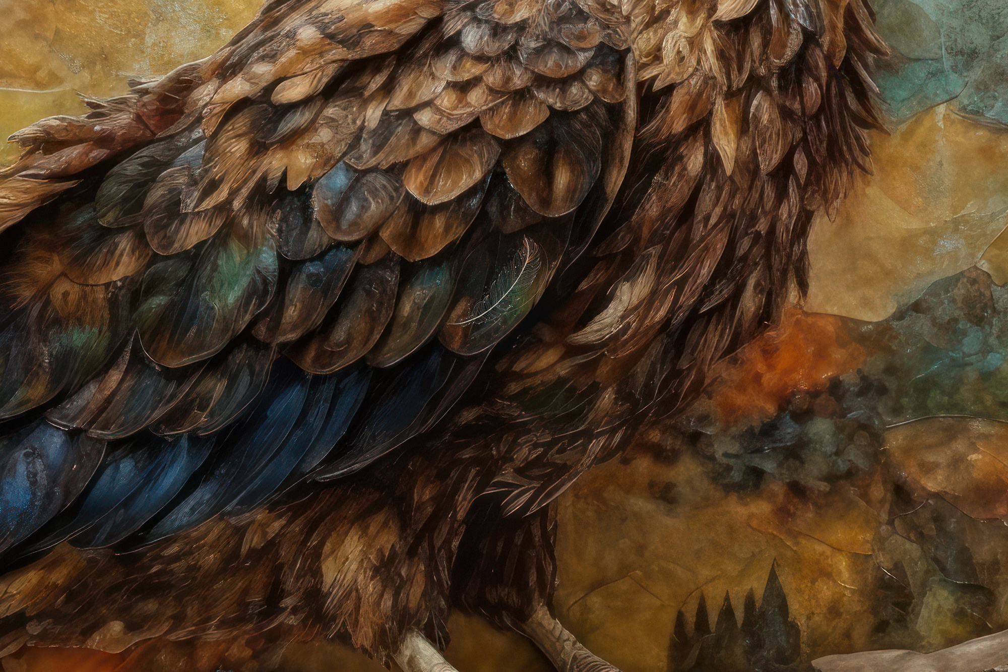 Eagle Collection Sacred Animals Artwork #36 Lolly Shine. Lolly Shine. Contemporary digital artist