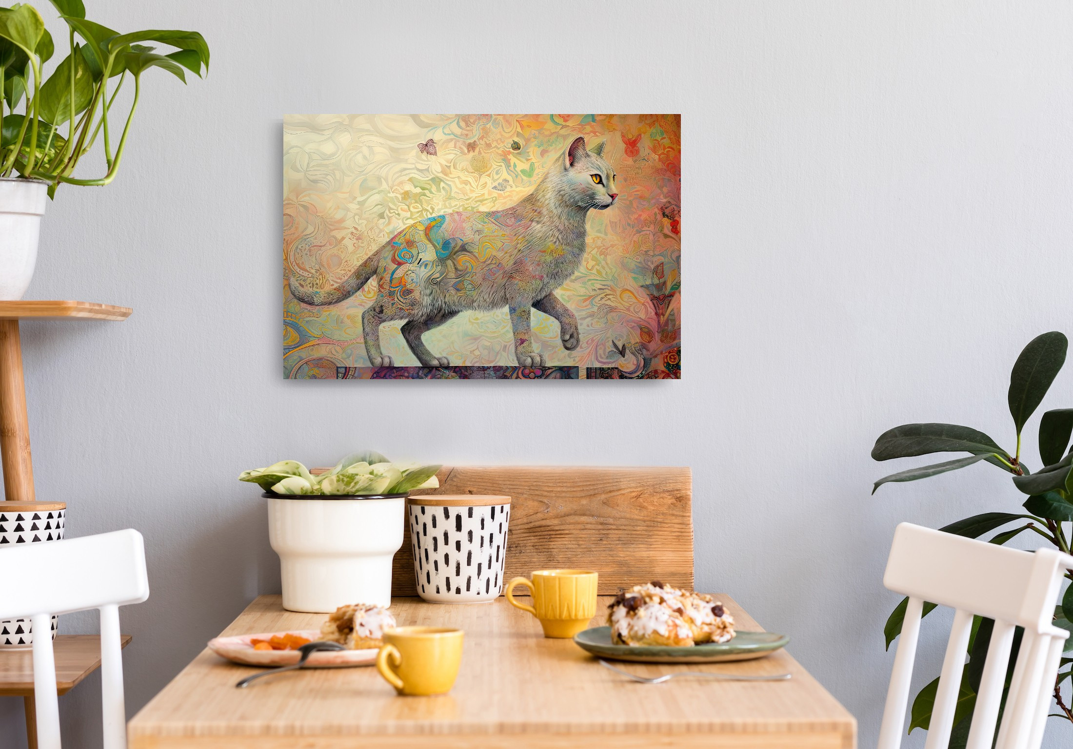 Cat Collection Sacred Animals Artwork #22 Lolly Shine. Lolly Shine. Contemporary digital artist