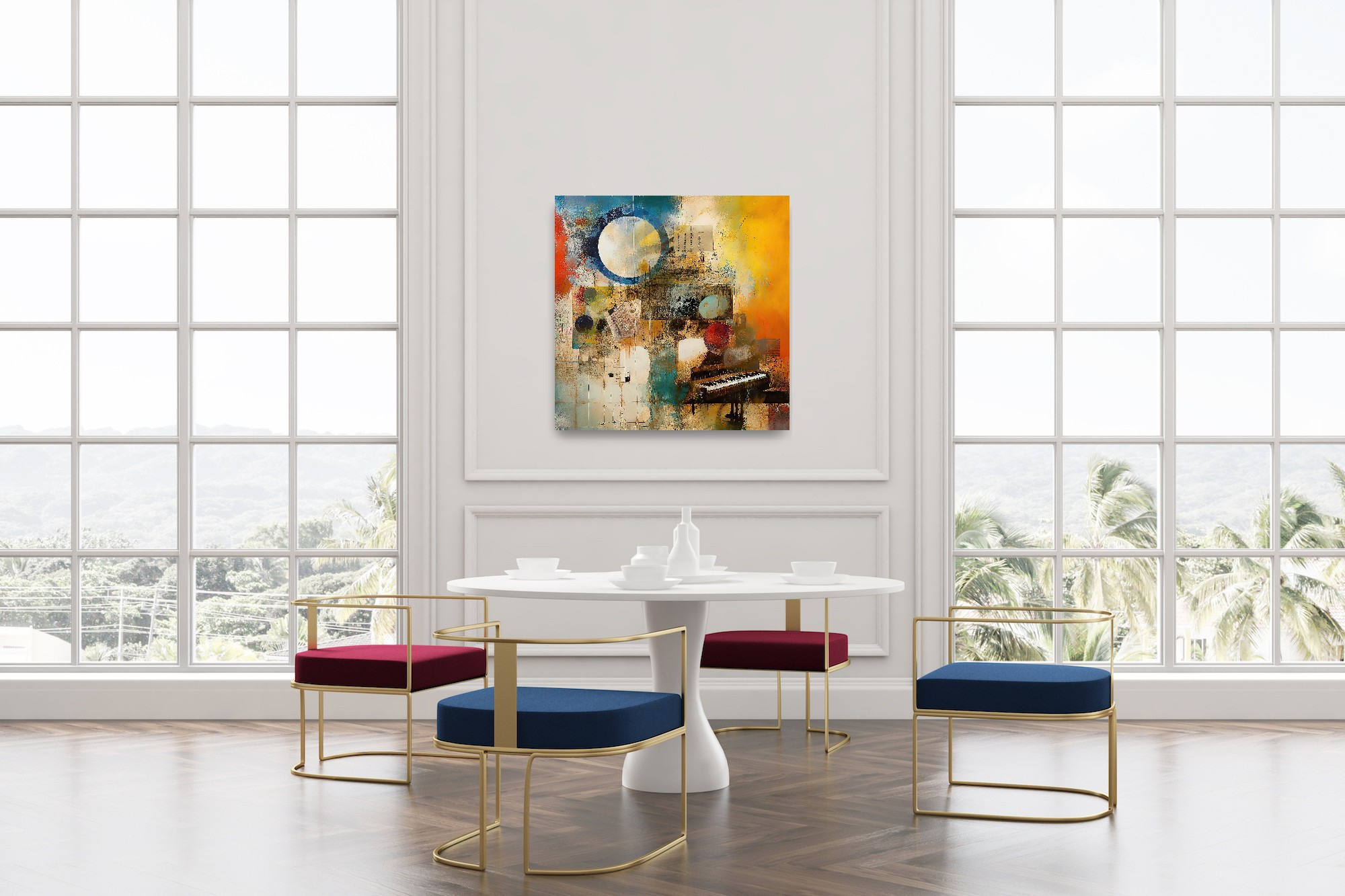 Abstract collection Music of the soul artwork #18. Lolly Shine. Contemporary digital artist