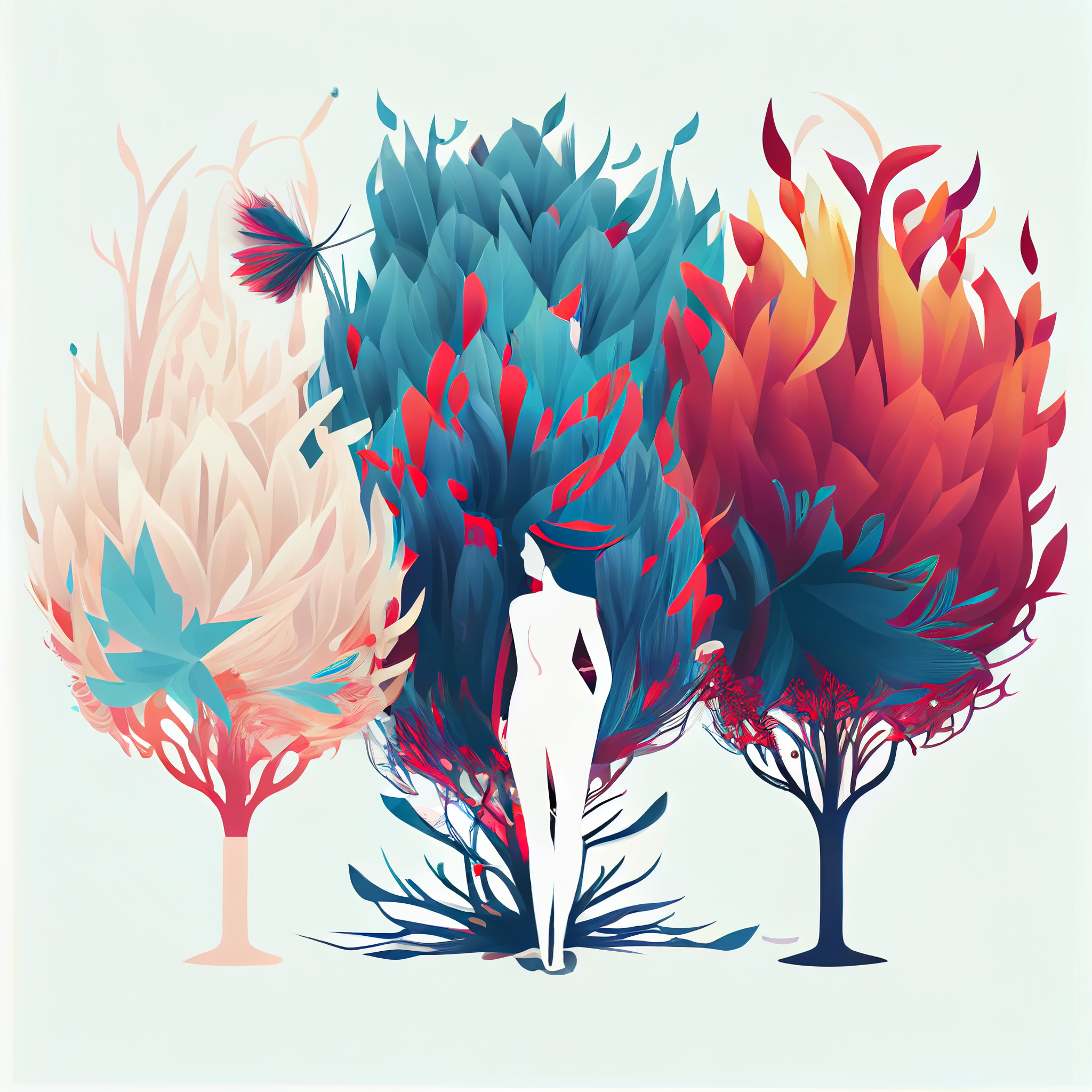 Abstract surrealism Collection WOMAN’S FANTASY artwork #6 Lolly Shine. Lolly Shine. Contemporary digital artist