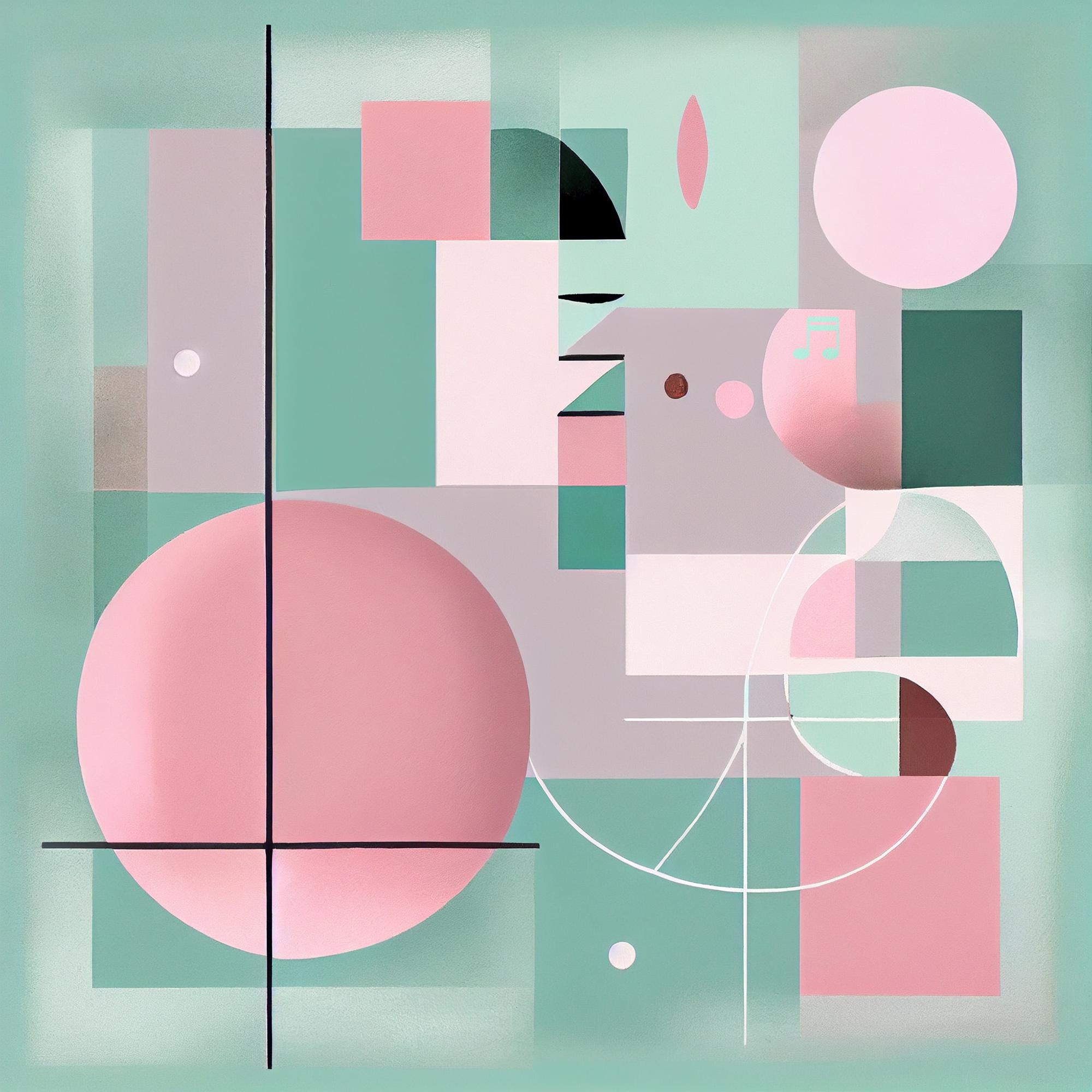 Abstract collection Music of the soul artwork #10. Lolly Shine. Contemporary digital artist