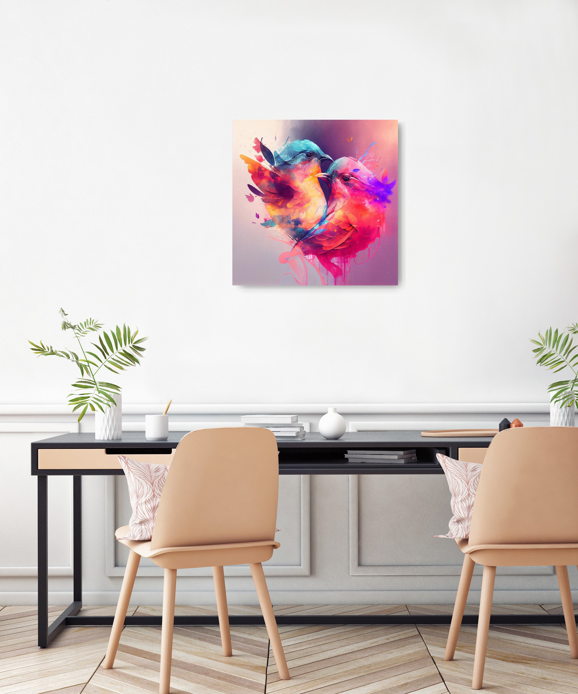 Watercolor collection Magic love artwork #8 Lolly Shine. Lolly Shine. Contemporary digital artist