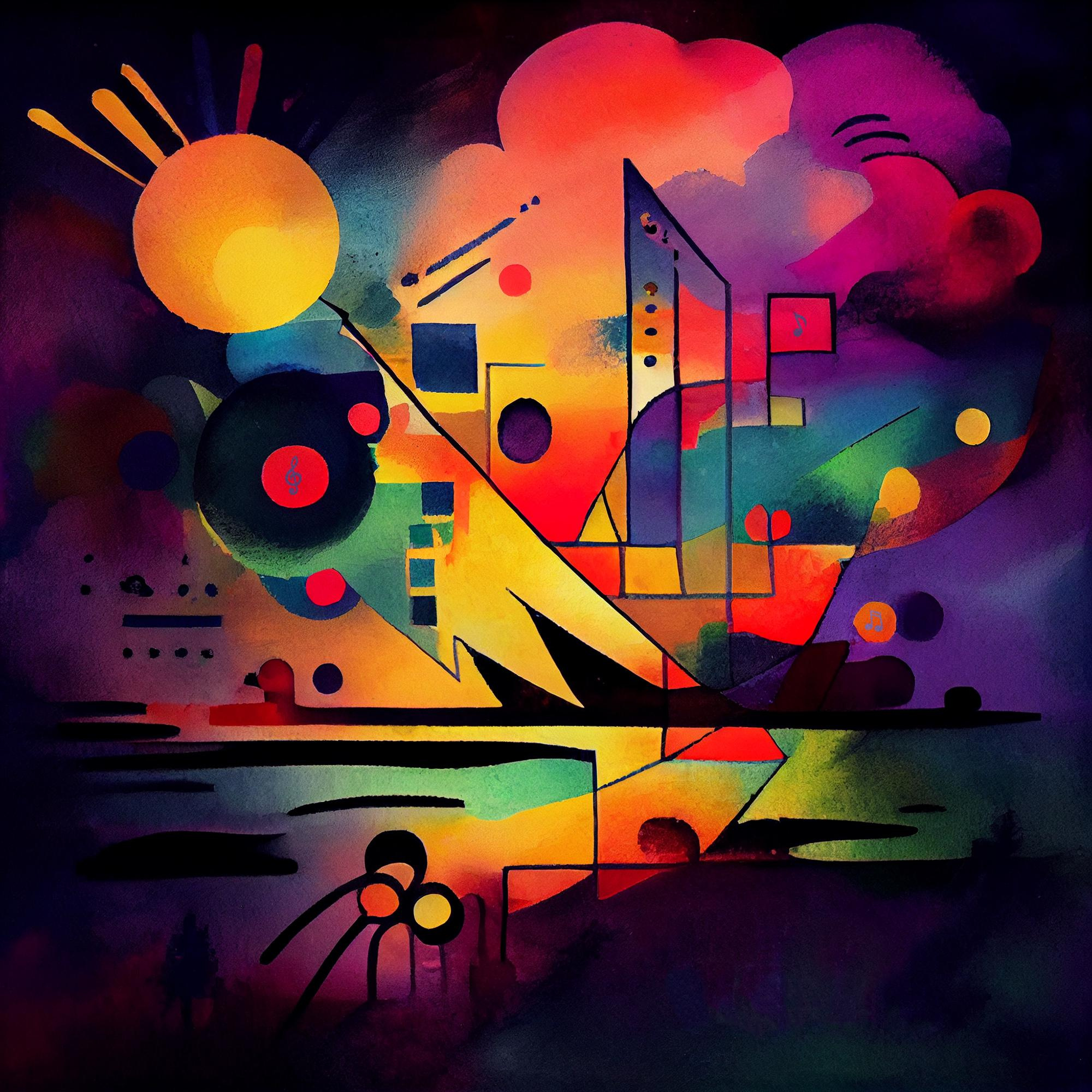 Artwork #9 from the collection “Music of the soul”