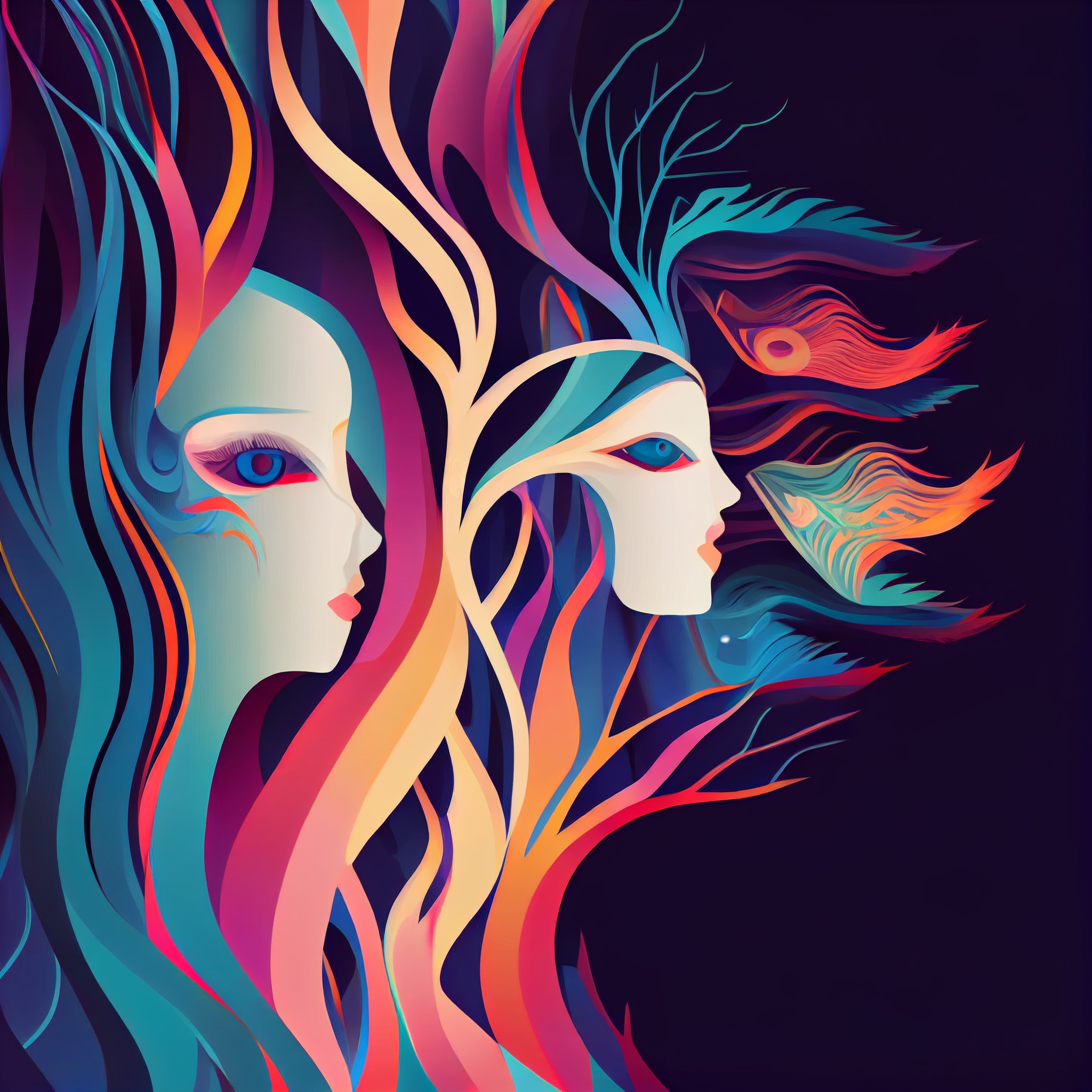 Artwork #5 from Collection “Woman’s fantasy”