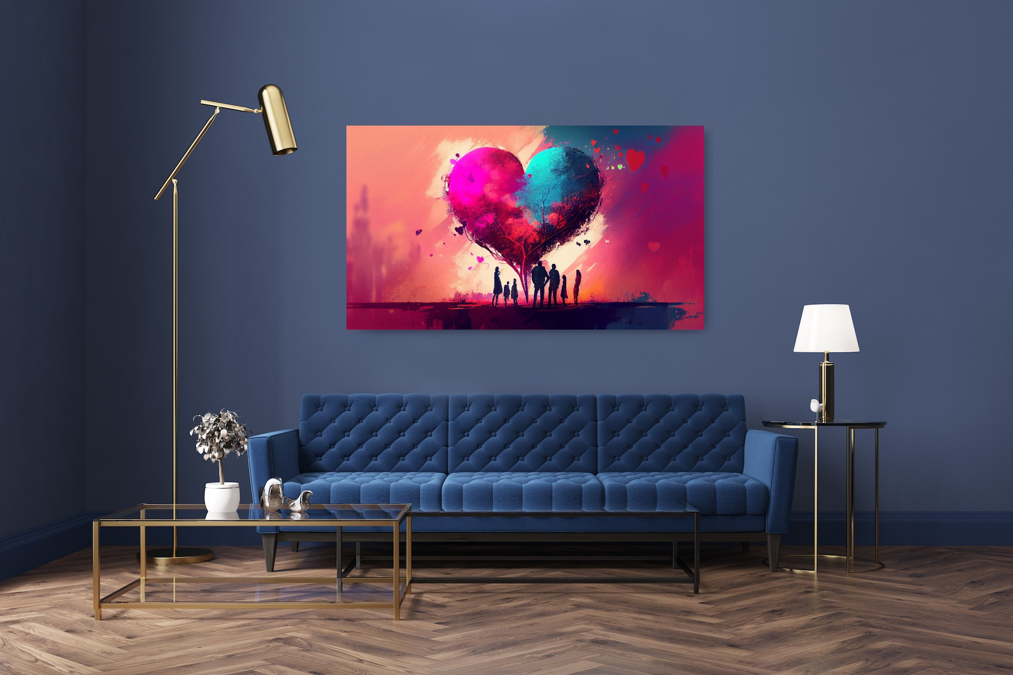 Watercolor collection Magic love artwork #11 Lolly Shine. Lolly Shine. Contemporary digital artist