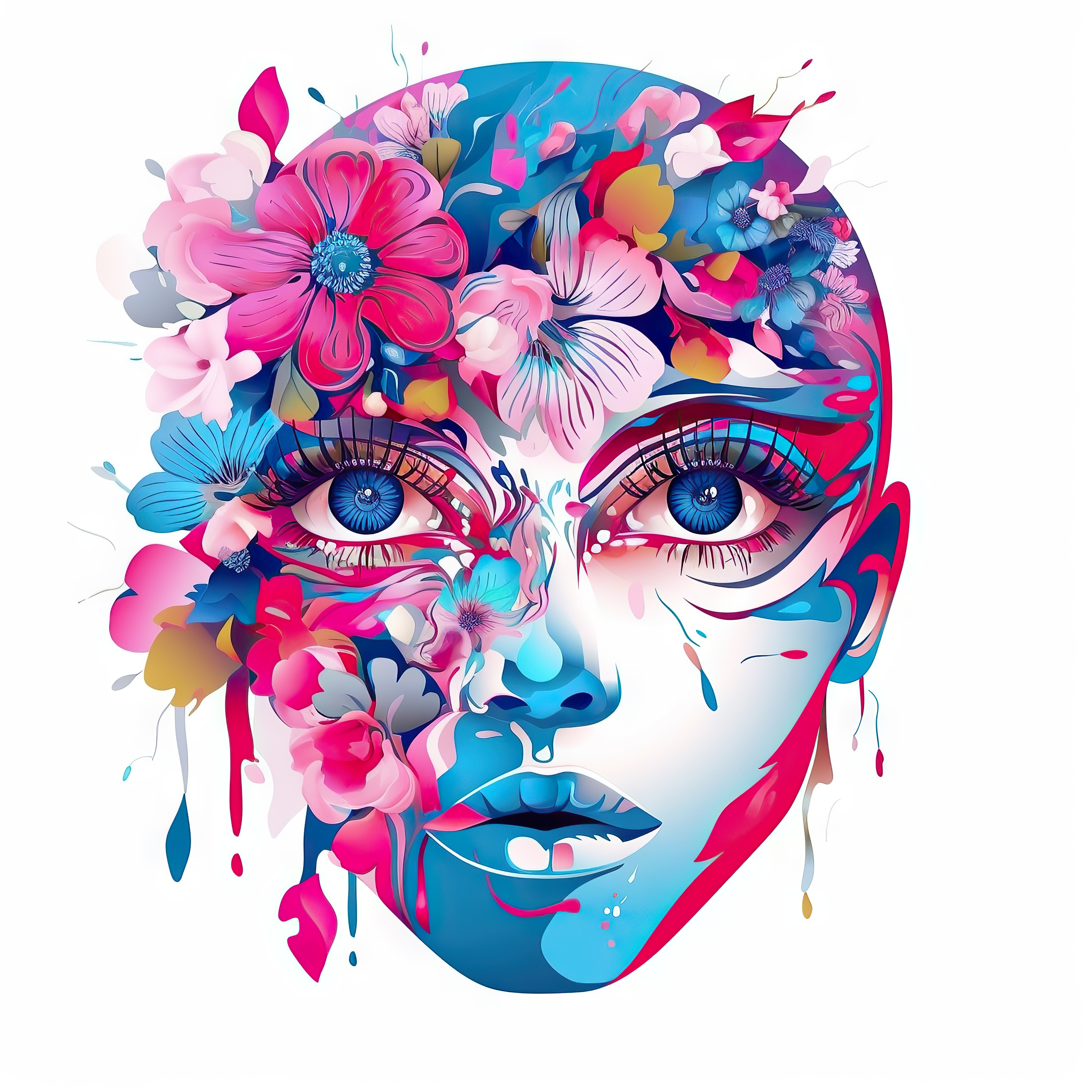 Abstract surrealism Collection WOMAN’S FANTASY artwork #7 Lolly Shine. Lolly Shine. Contemporary digital artist