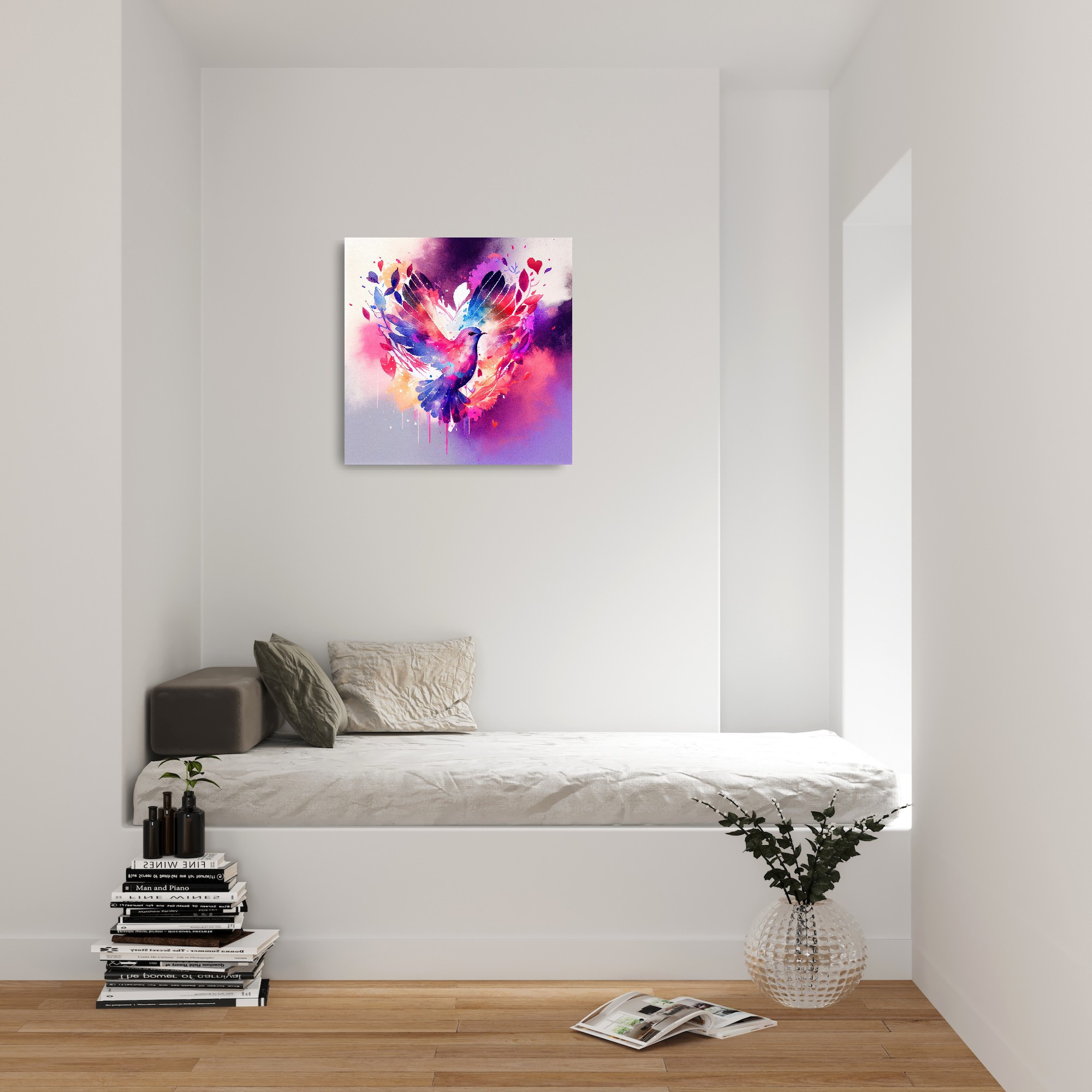 Watercolor collection Magic love artwork #10 Lolly Shine. Lolly Shine. Contemporary digital artist