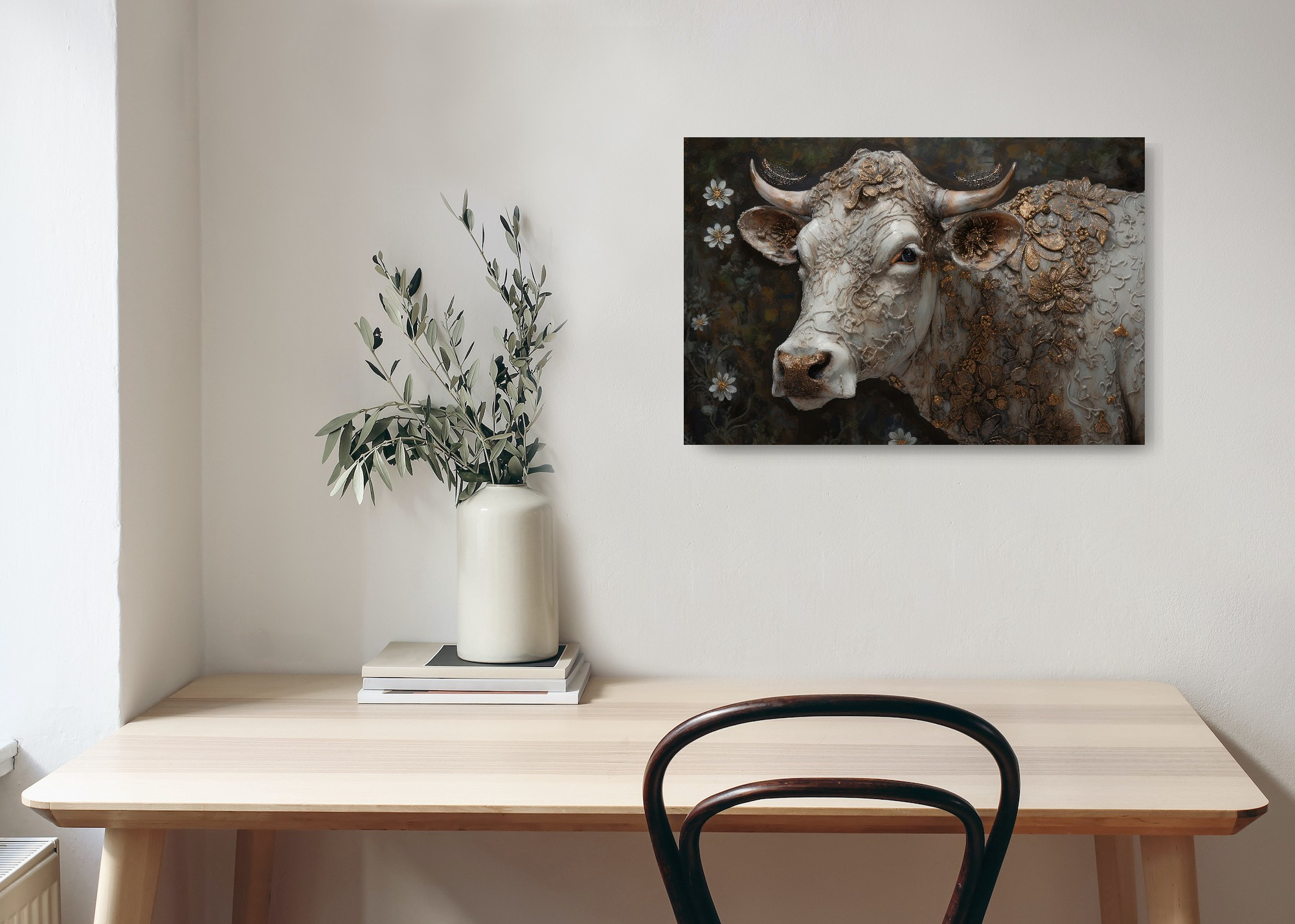 Cow Collection Sacred Animals Artwork #31 Lolly Shine. Lolly Shine. Contemporary digital artist