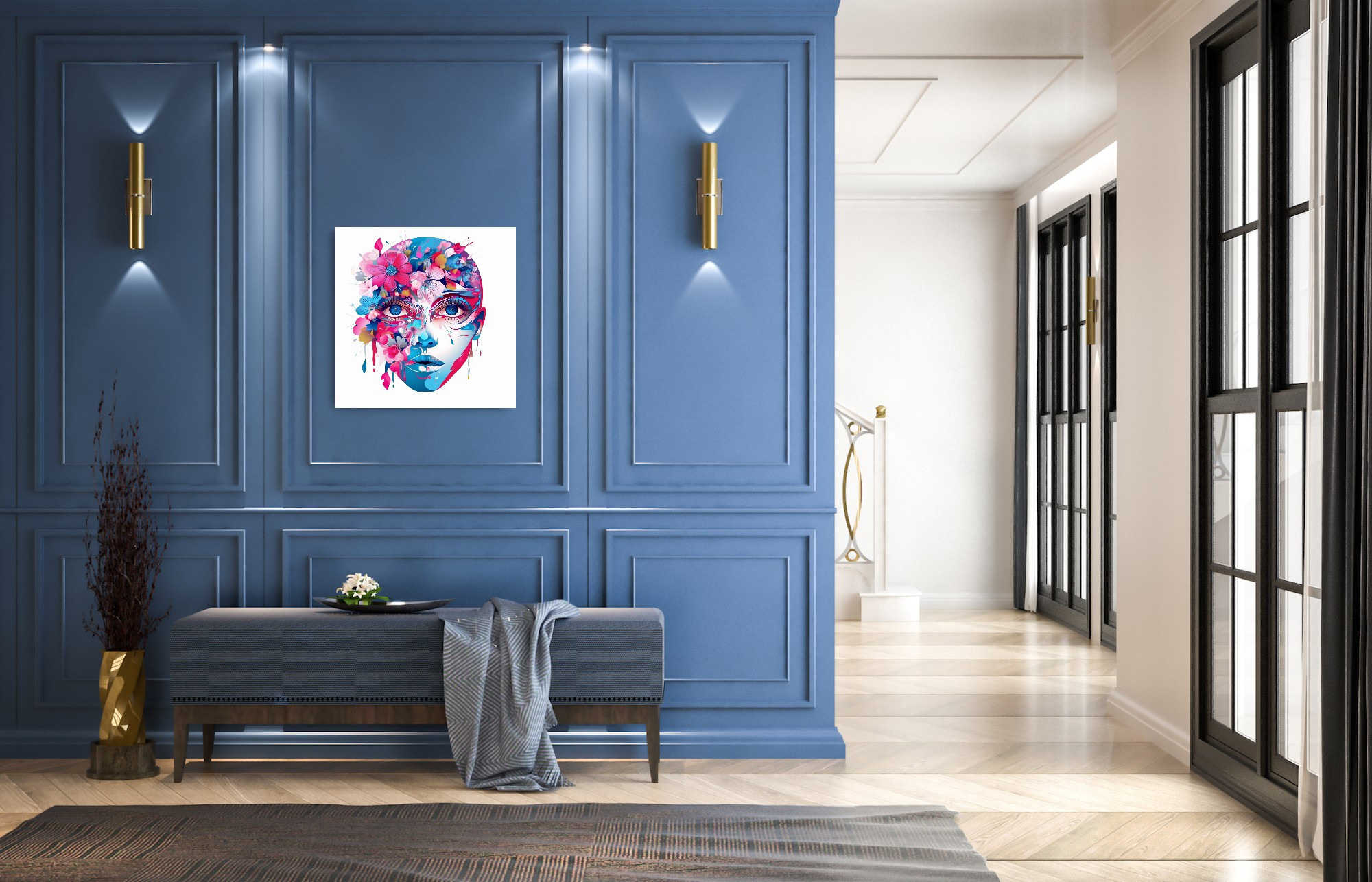 Abstract surrealism Collection WOMAN’S FANTASY artwork #7 Lolly Shine. Lolly Shine. Contemporary digital artist