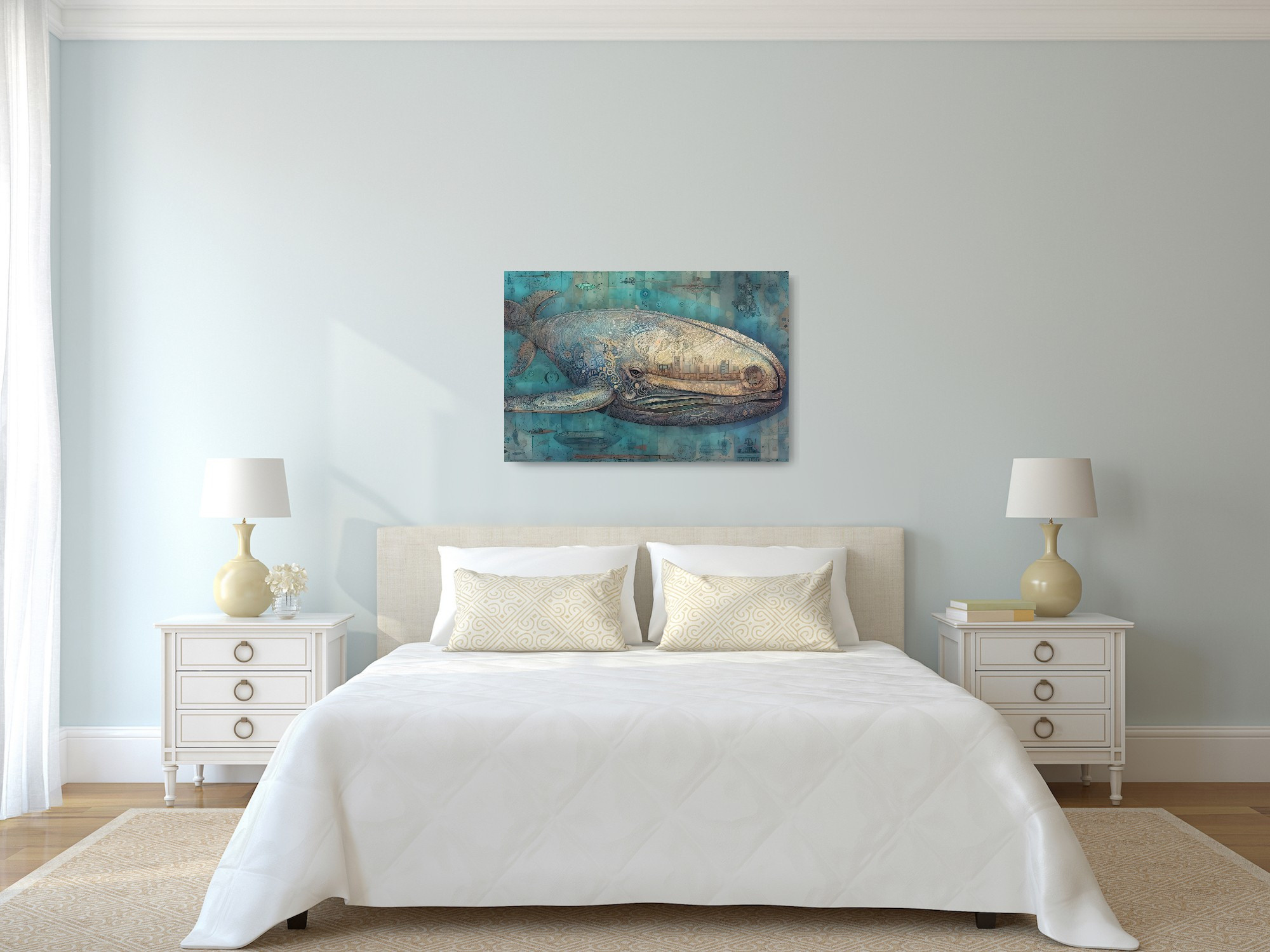 Whale Collection Sacred Animals Artwork #1 Lolly Shine. Lolly Shine. Contemporary digital artist