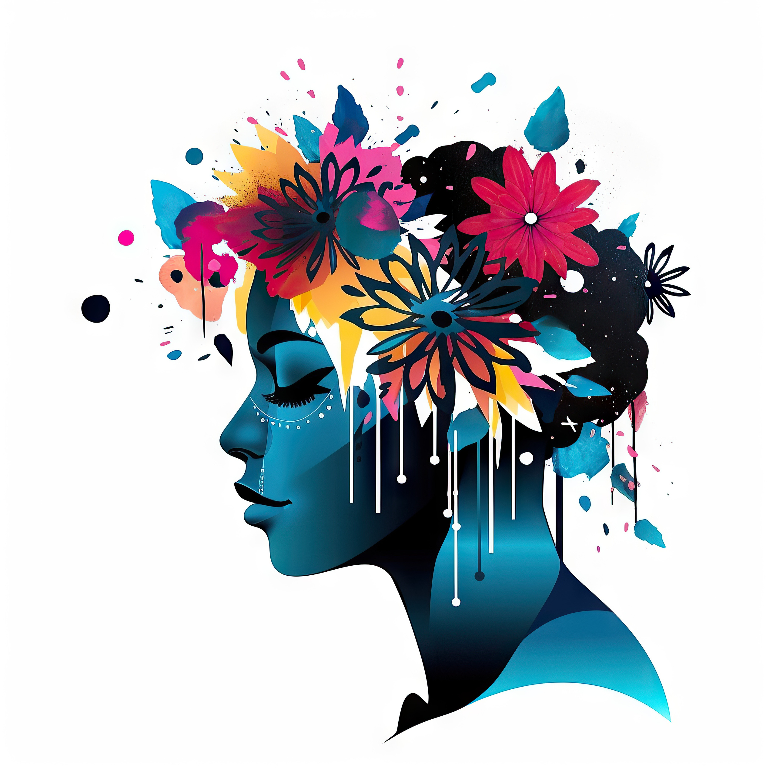 Abstract surrealism Collection WOMAN’S FANTASY artwork #10 Lolly Shine. Lolly Shine. Contemporary digital artist