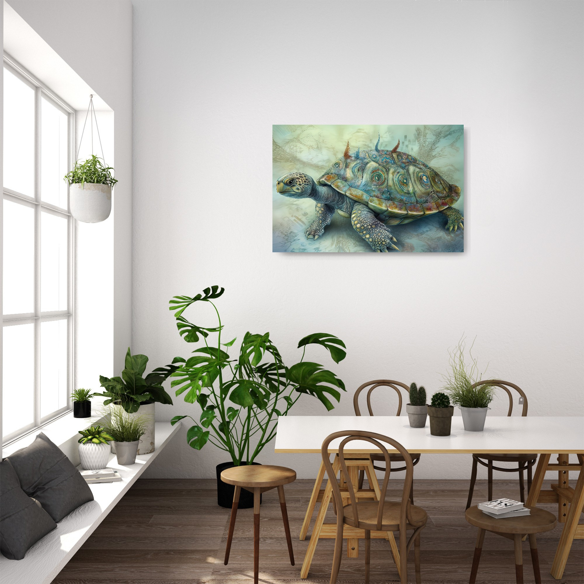 Turtle Collection Sacred Animals Artwork #27 Lolly Shine. Lolly Shine. Contemporary digital artist