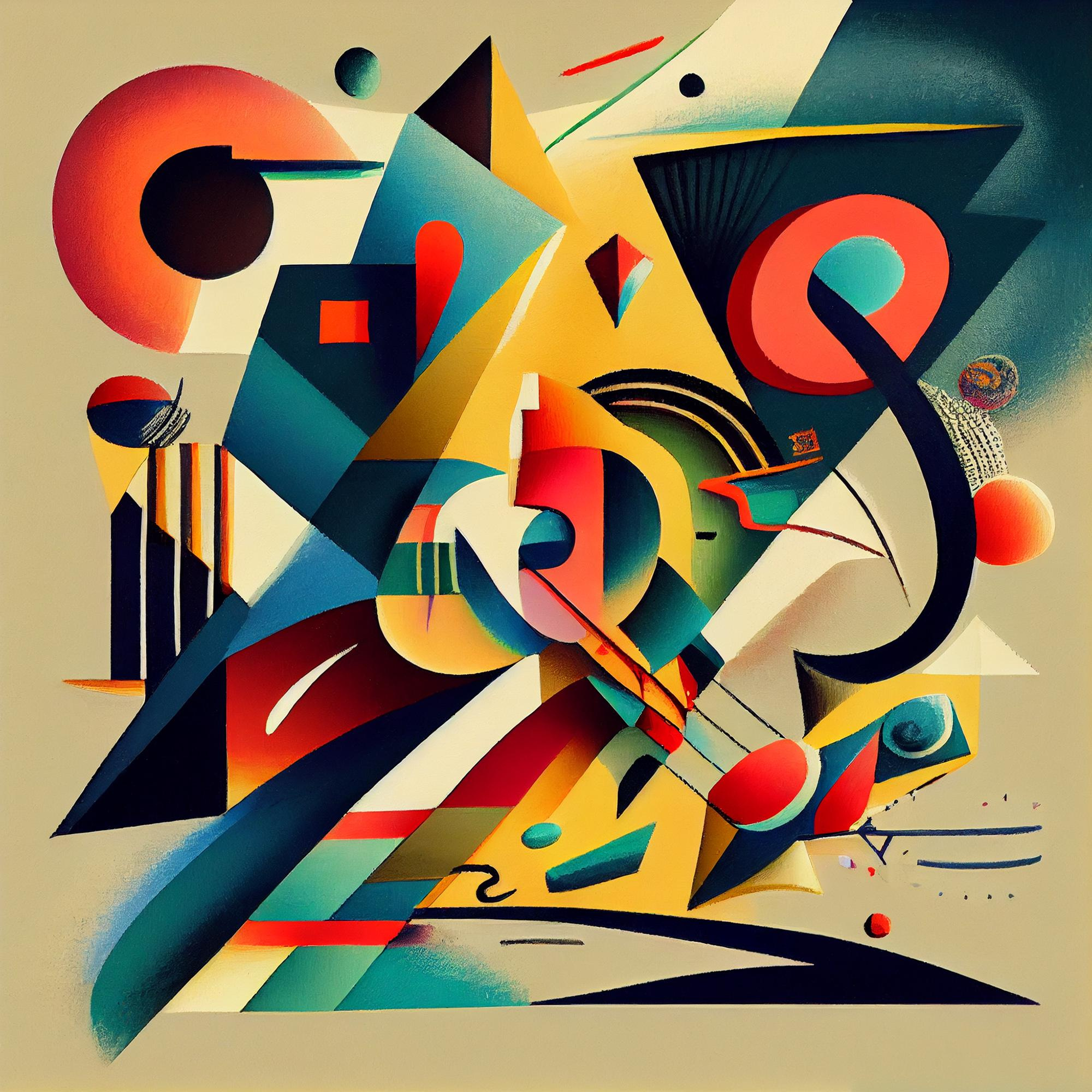 Abstract collection Music of the soul artwork #7. Lolly Shine. Contemporary digital artist