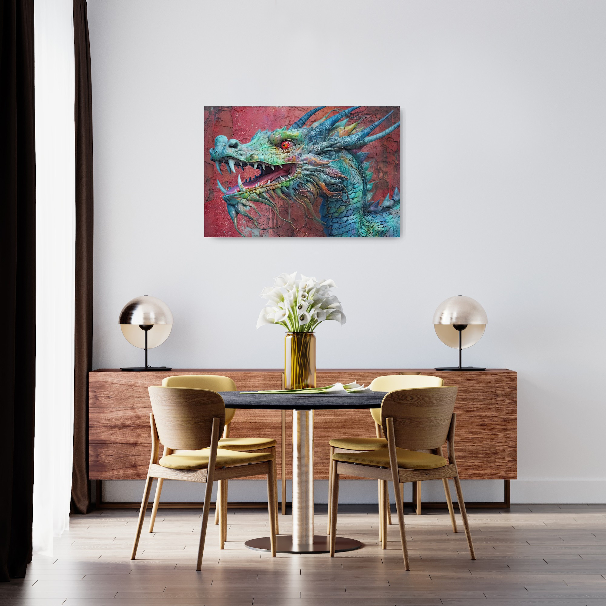 Dragon Collection Sacred Animals Artwork #6 Lolly Shine. Lolly Shine. Contemporary digital artist