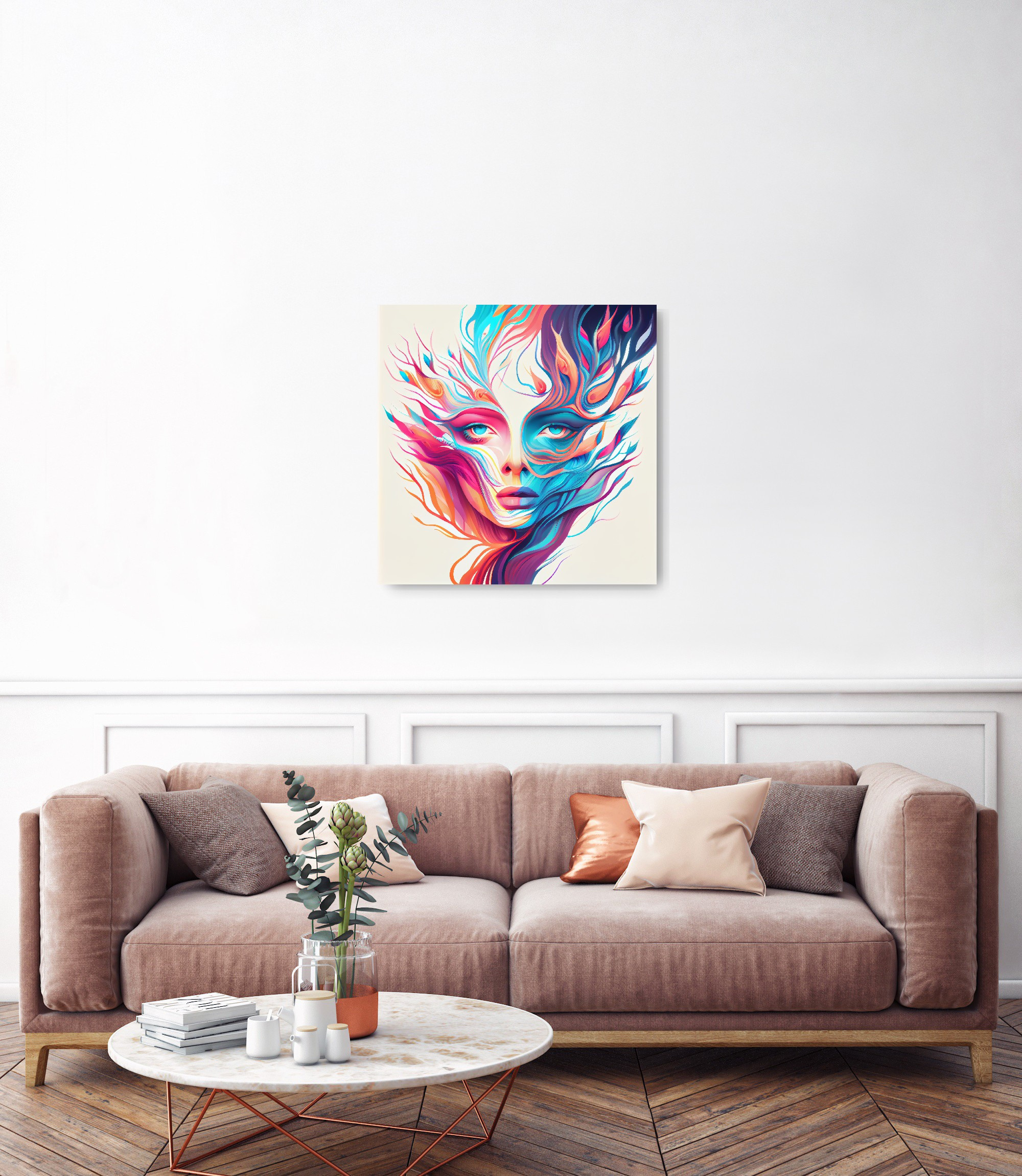 Abstract surrealism Collection WOMAN’S FANTASY artwork #4 Lolly Shine. Lolly Shine. Contemporary digital artist