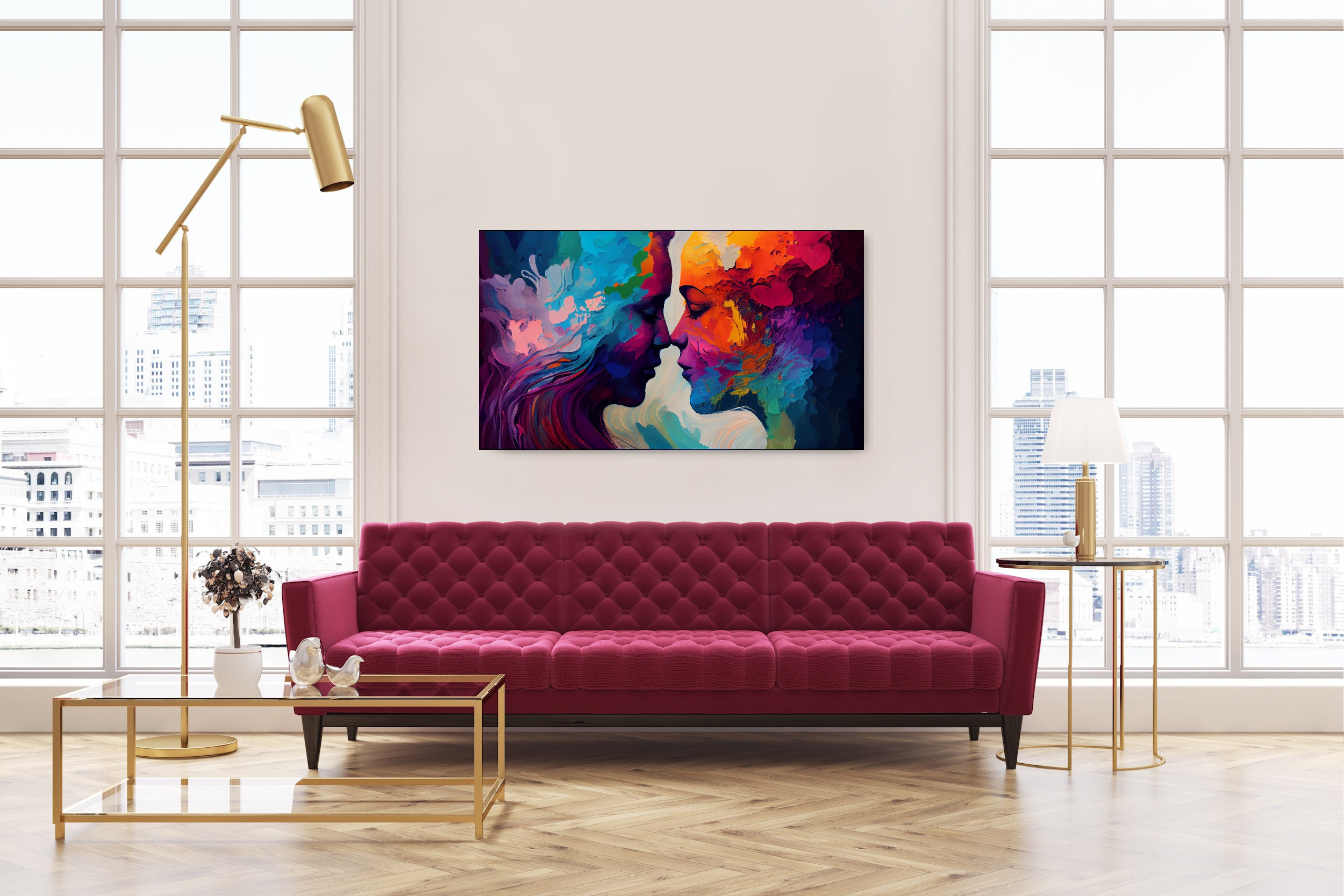 Watercolor collection Magic love artwork #12 Lolly Shine. Lolly Shine. Contemporary digital artist