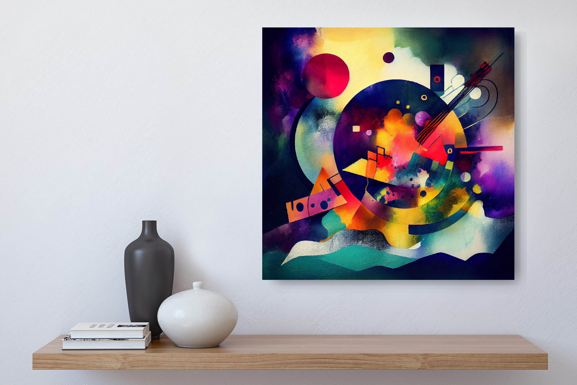 Abstract collection Music of the soul artwork #4. Lolly Shine. Contemporary digital artist