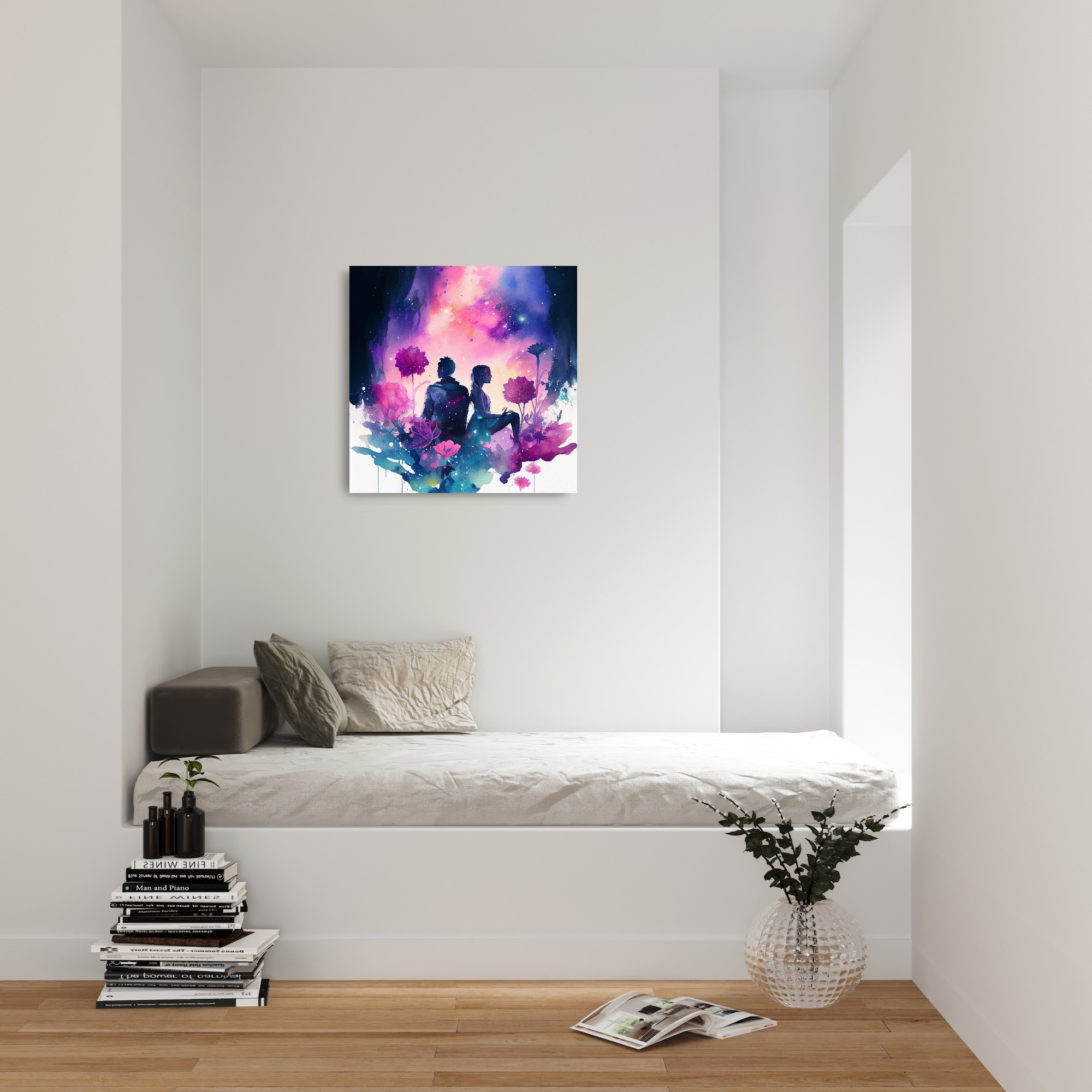 Watercolor collection Magic love artwork #7 Lolly Shine. Lolly Shine. Contemporary digital artist