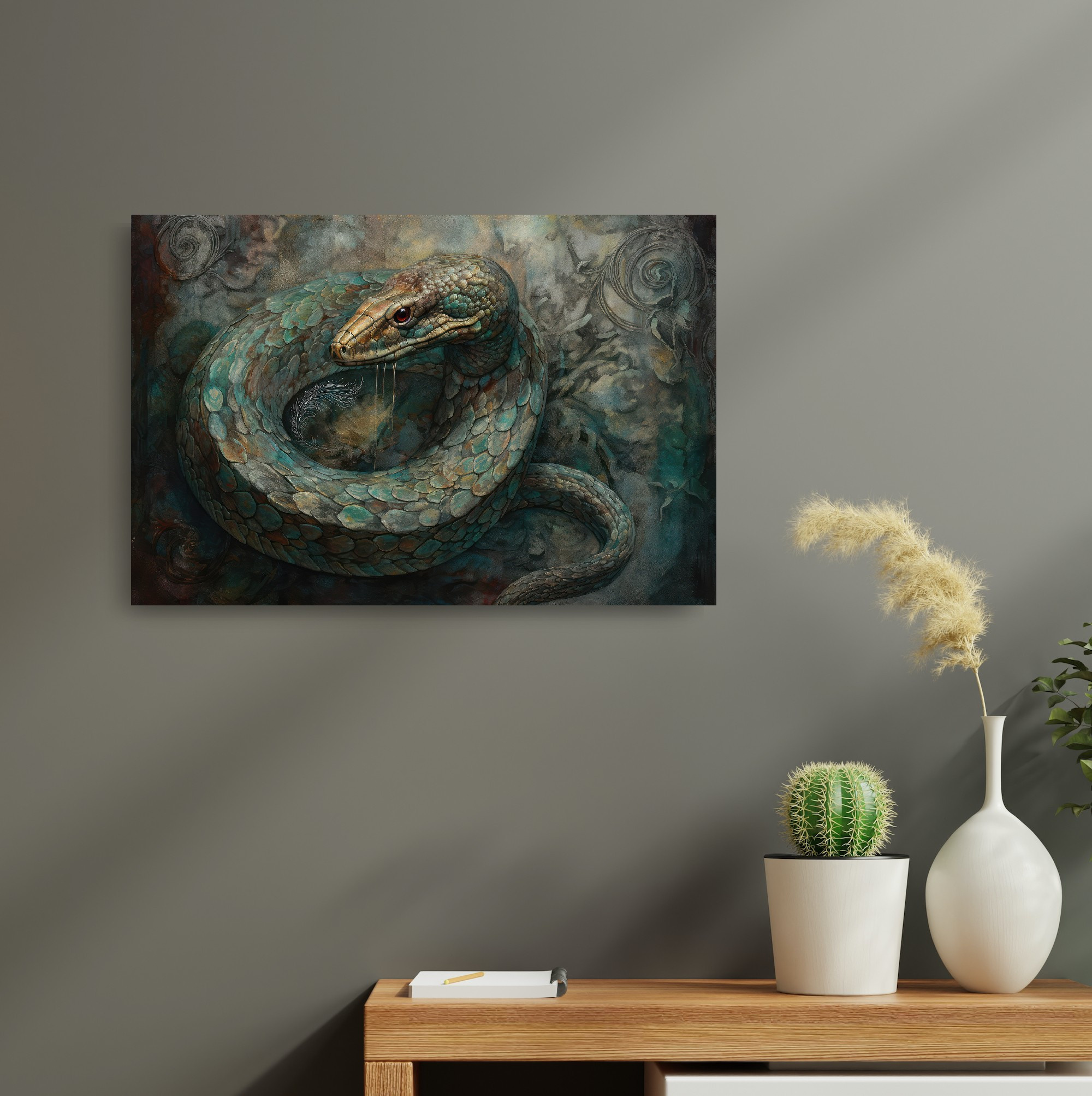 Snake Collection Sacred Animals Artwork #30 Lolly Shine. Lolly Shine. Contemporary digital artist