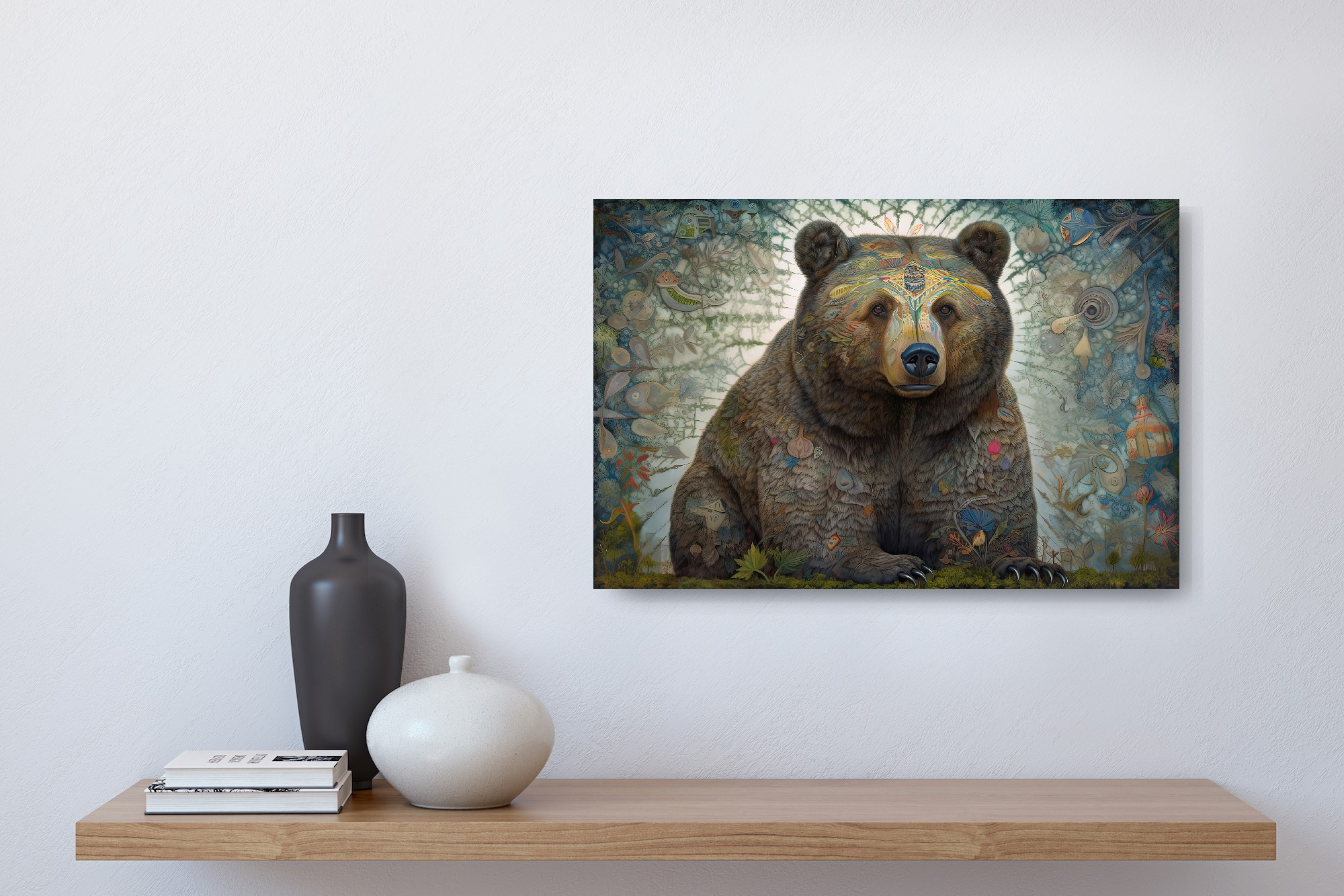Bear Collection Sacred Animals Artwork #5 Lolly Shine. Lolly Shine. Contemporary digital artist