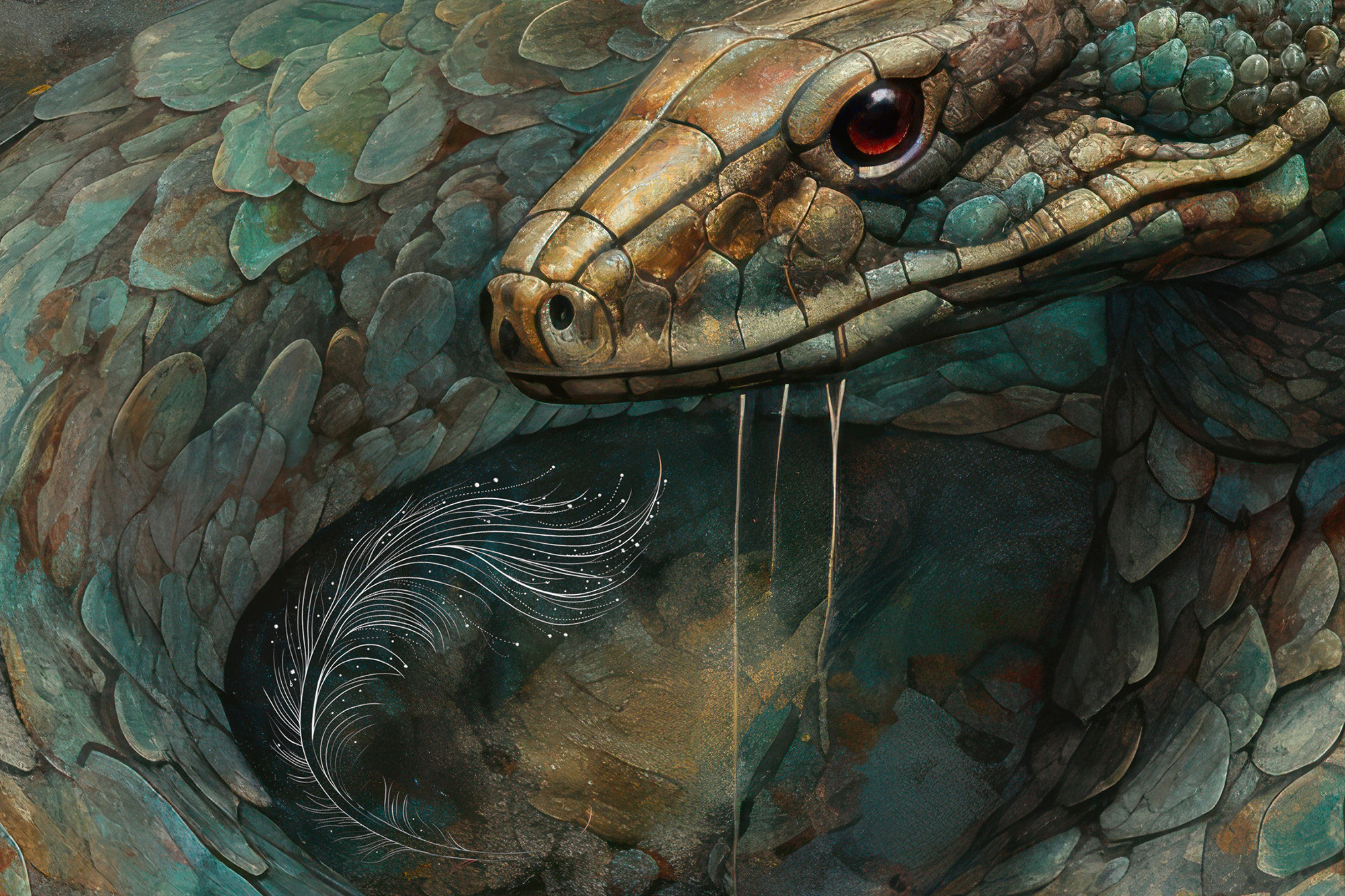 Snake Collection Sacred Animals Artwork #30 Lolly Shine. Lolly Shine. Contemporary digital artist