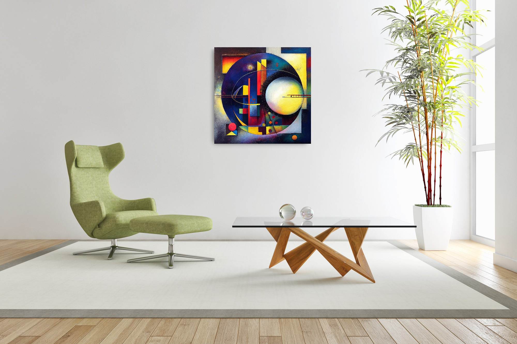 Abstract collection Music of the soul artwork #3. Lolly Shine. Contemporary digital artist