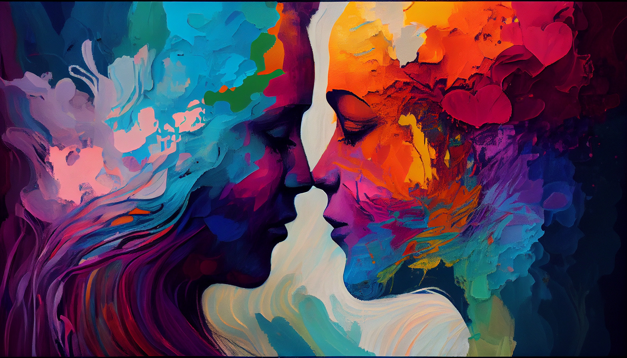 Watercolor collection Magic love artwork #12 Lolly Shine. Lolly Shine. Contemporary digital artist