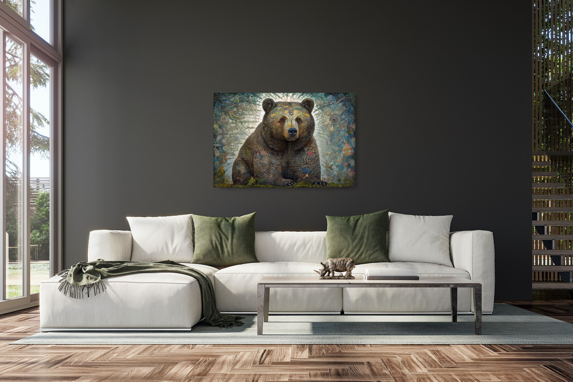 Sacred Animals. Lolly Shine. Contemporary digital artist