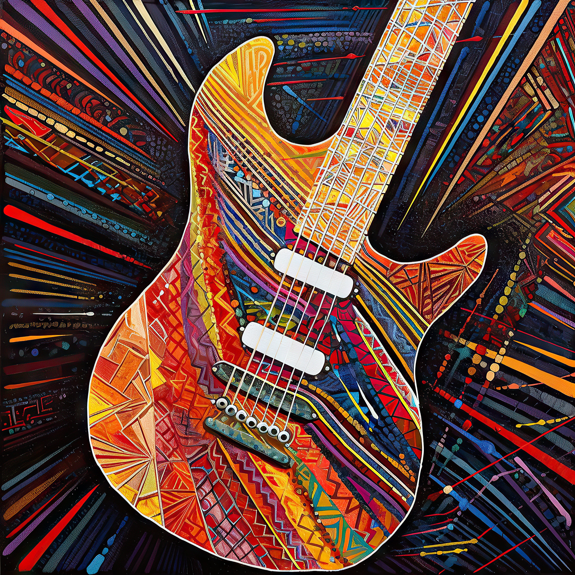 Artwork #14 from the collection “Music of the soul”